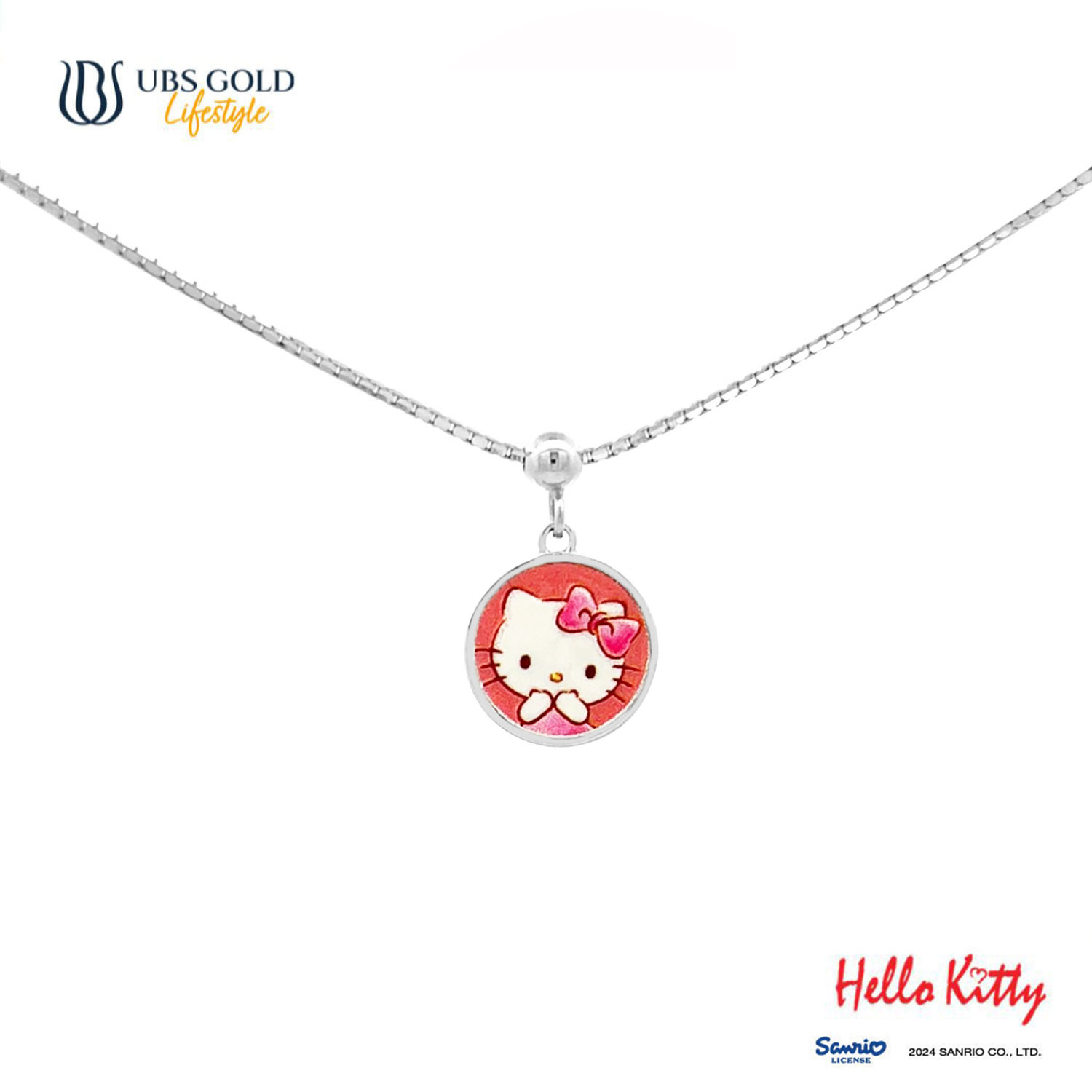 UBS Gold Kalung Emas Anak Sanrio Hello Kitty - Kkz0016 - 17K