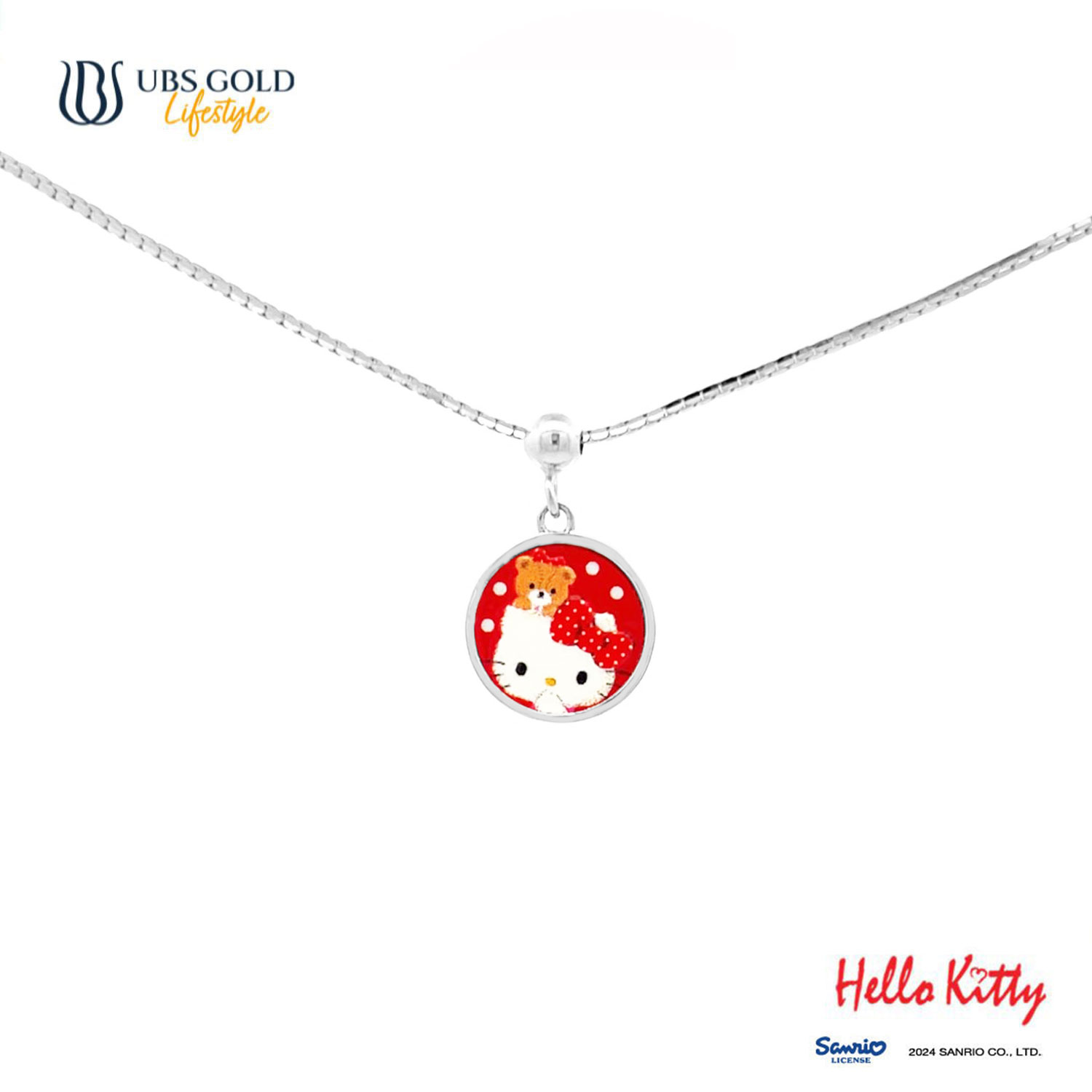 UBS Gold Kalung Emas Anak Sanrio Hello Kitty - Kkz0019 - 17K