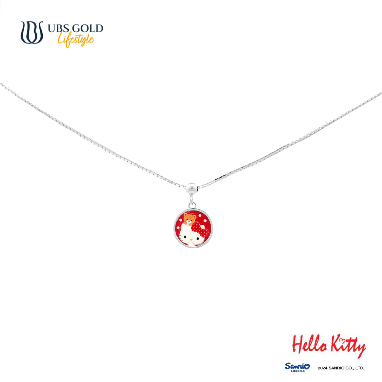 UBS Gold Kalung Emas Anak Sanrio Hello Kitty - Kkz0019 - 17K