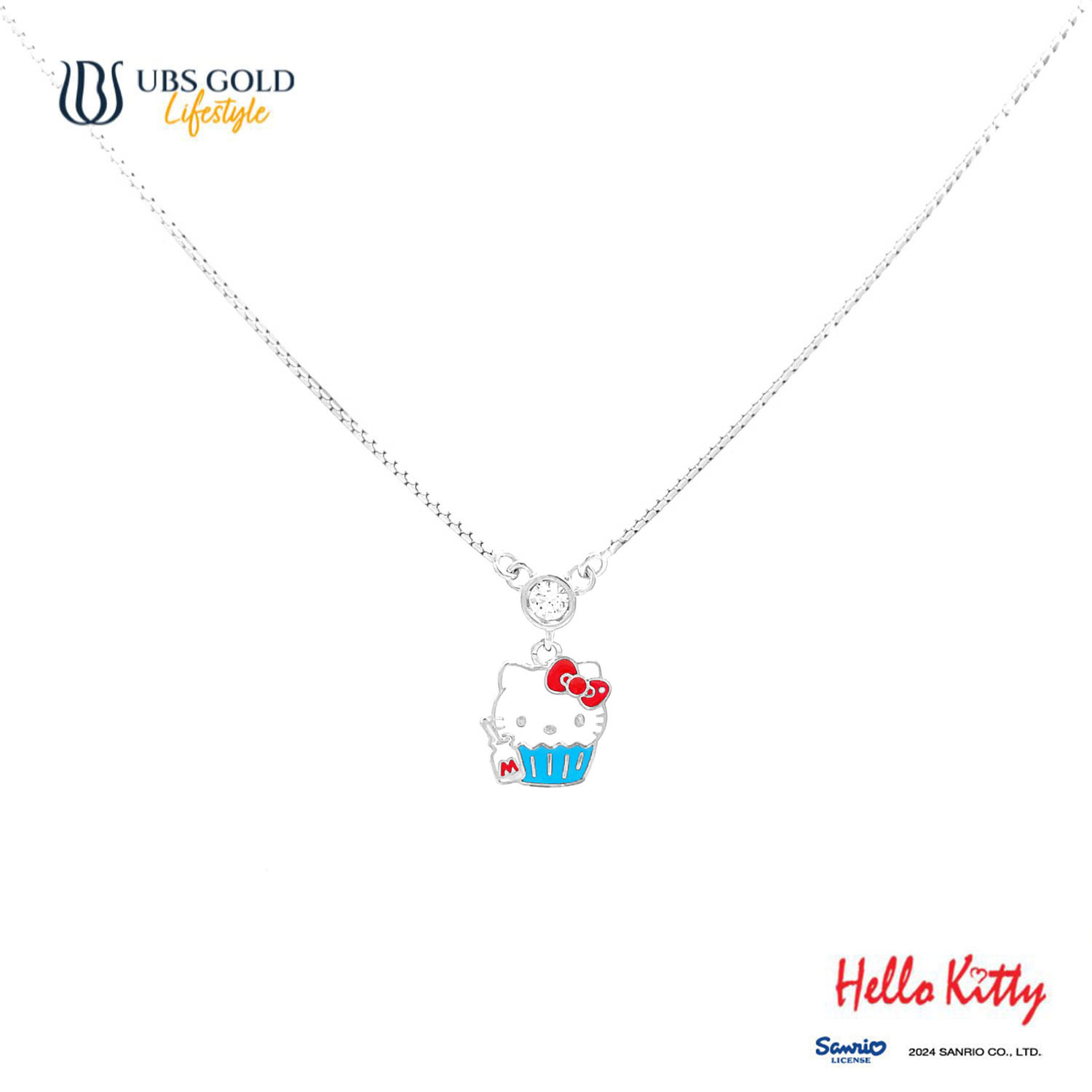 UBS Gold Kalung Emas Anak Sanrio Hello Kitty - Kkz0025 - 17K