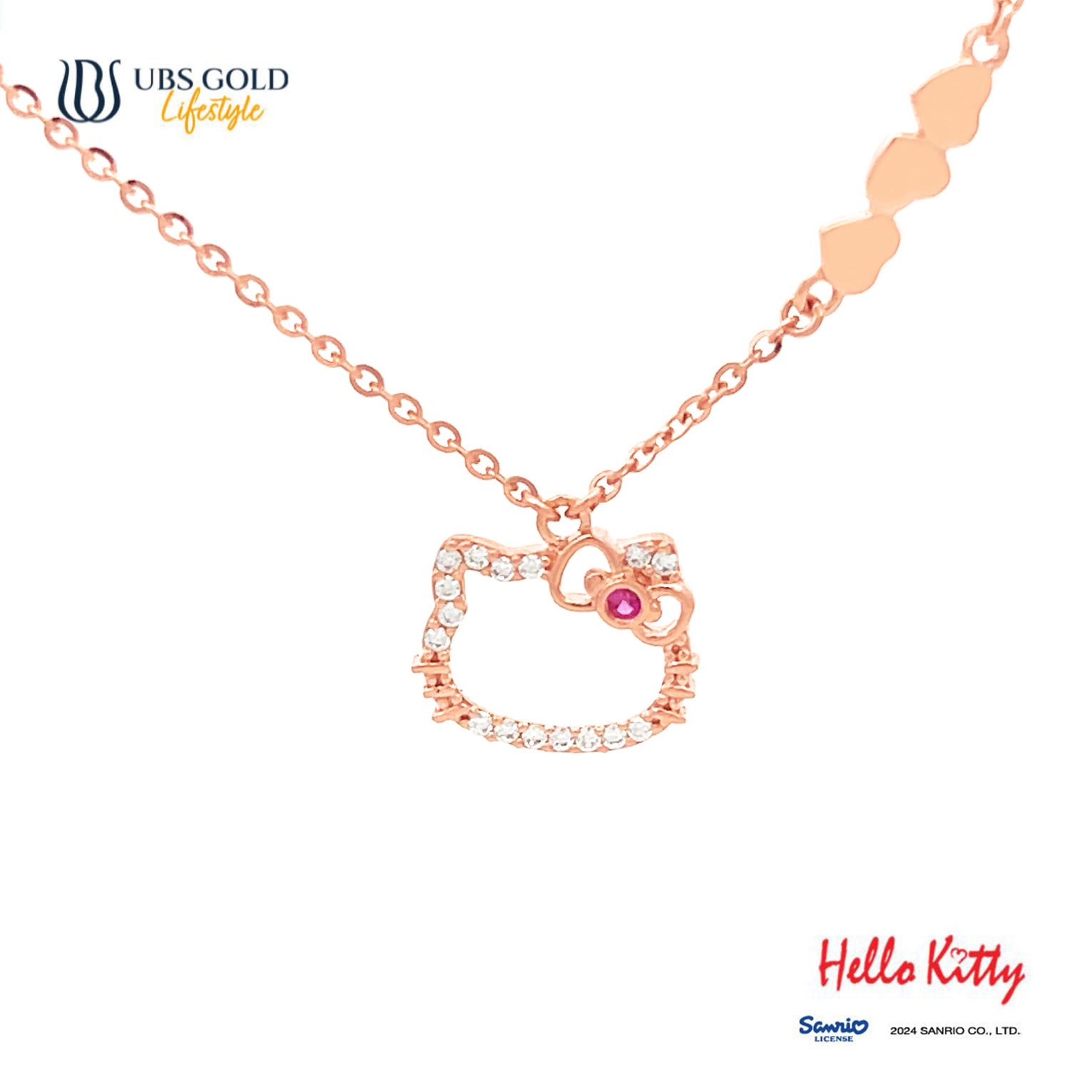 UBS Gold Kalung Emas Sanrio Hello Kitty - Kkz0047 - 17K