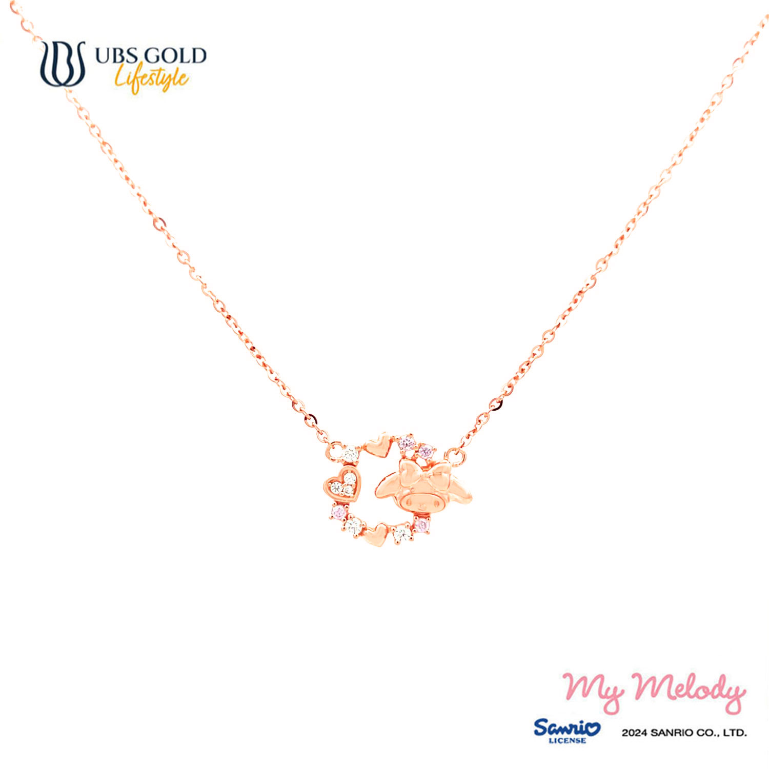 UBS Gold Kalung Emas Sanrio My Melody - Kkz0049 - 17K