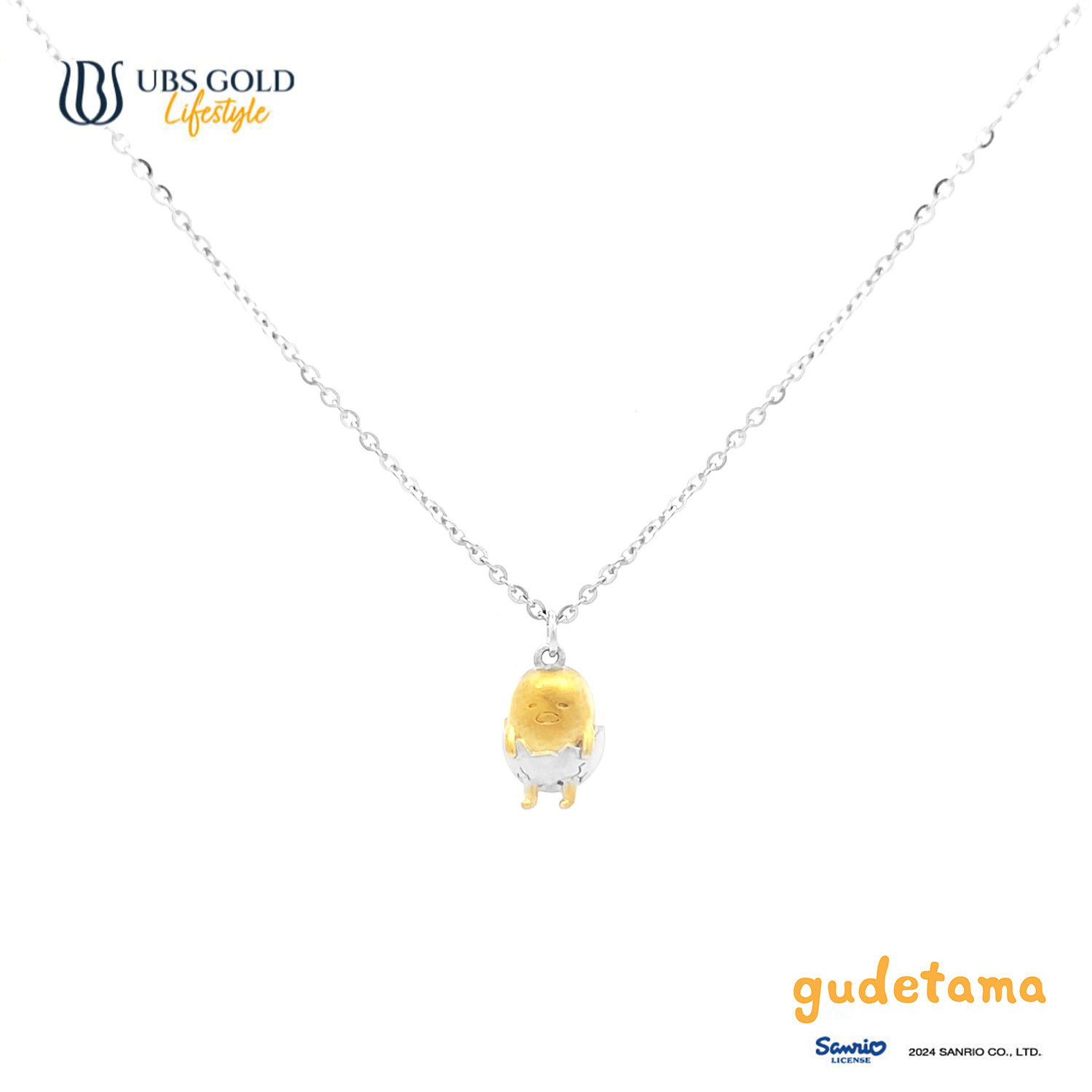 UBS Gold Kalung Emas Sanrio Gudetama - Kkz0066 - 17K