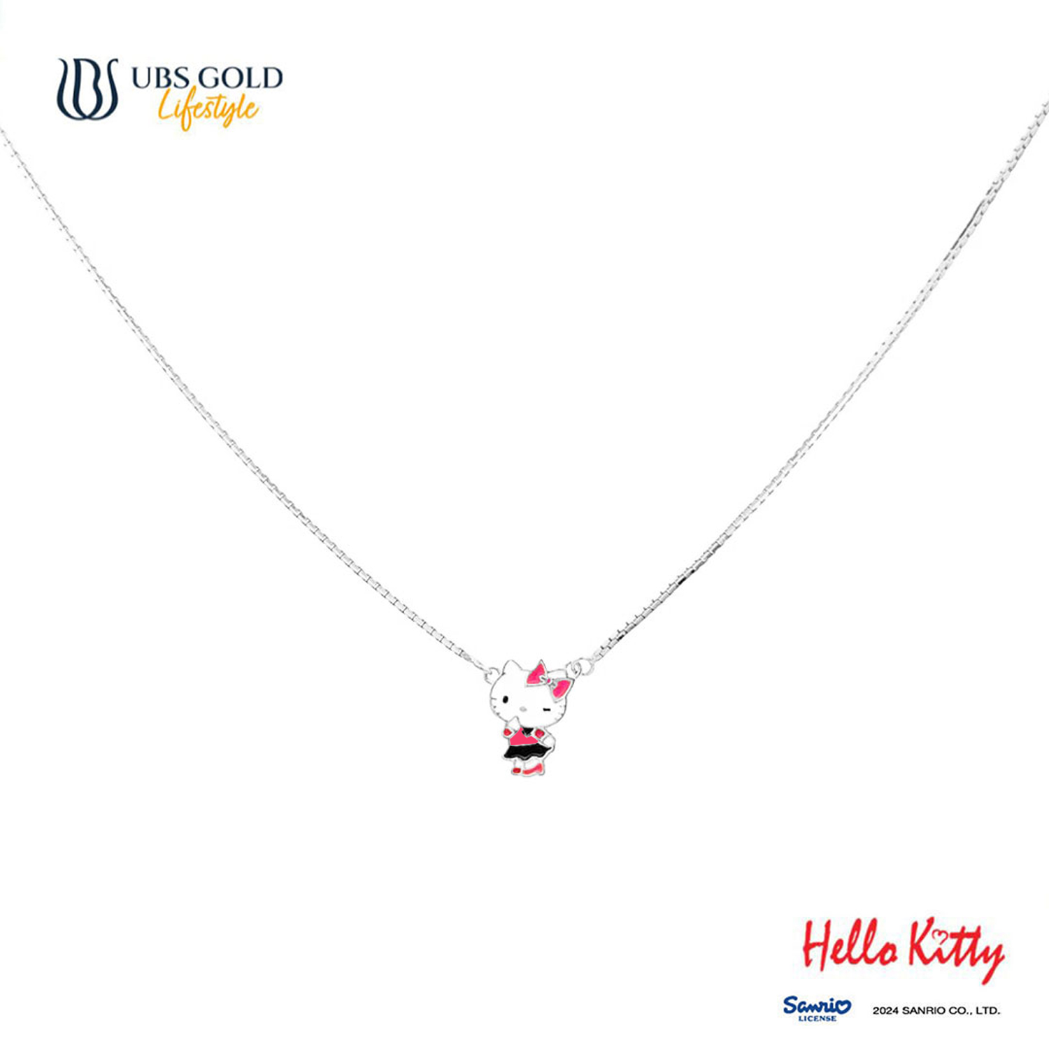 UBS Gold Kalung Emas Anak Sanrio Hello Kitty - Kkz0080 - 17K