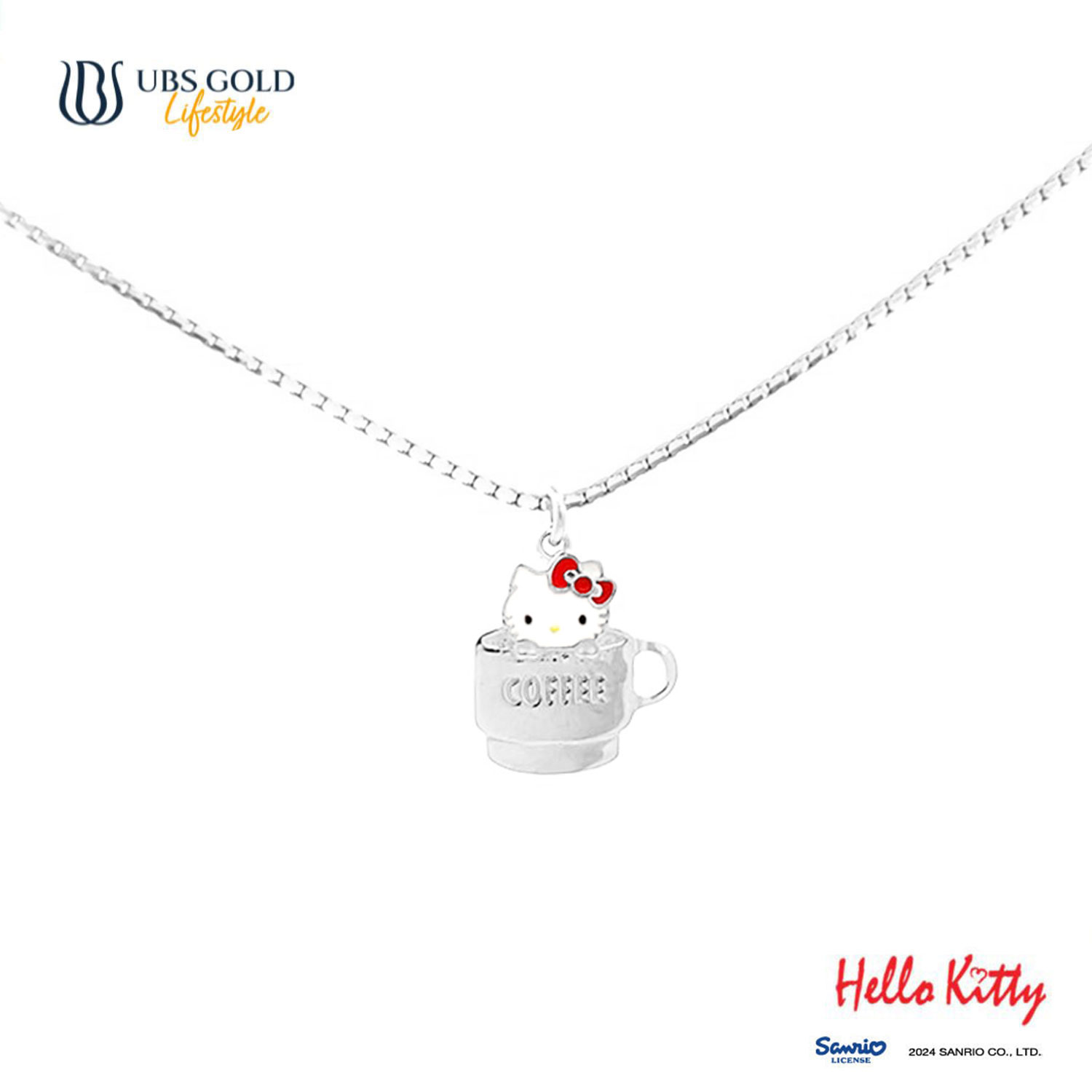 UBS Gold Kalung Emas Anak Sanrio Hello Kitty - Kkz0090 - 17K