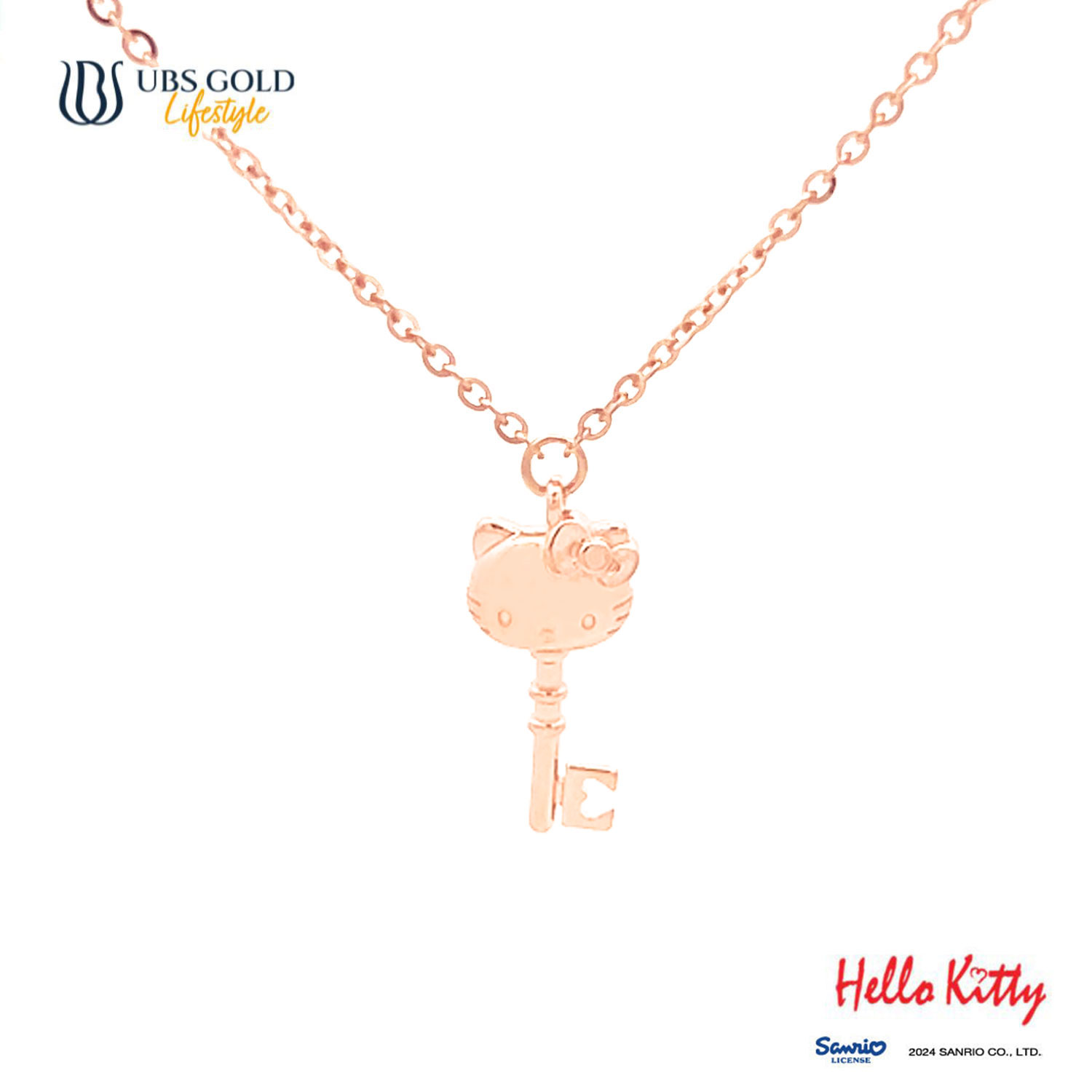 UBS Gold Kalung Emas Sanrio Hello Kitty - Kkz0104 - 17K