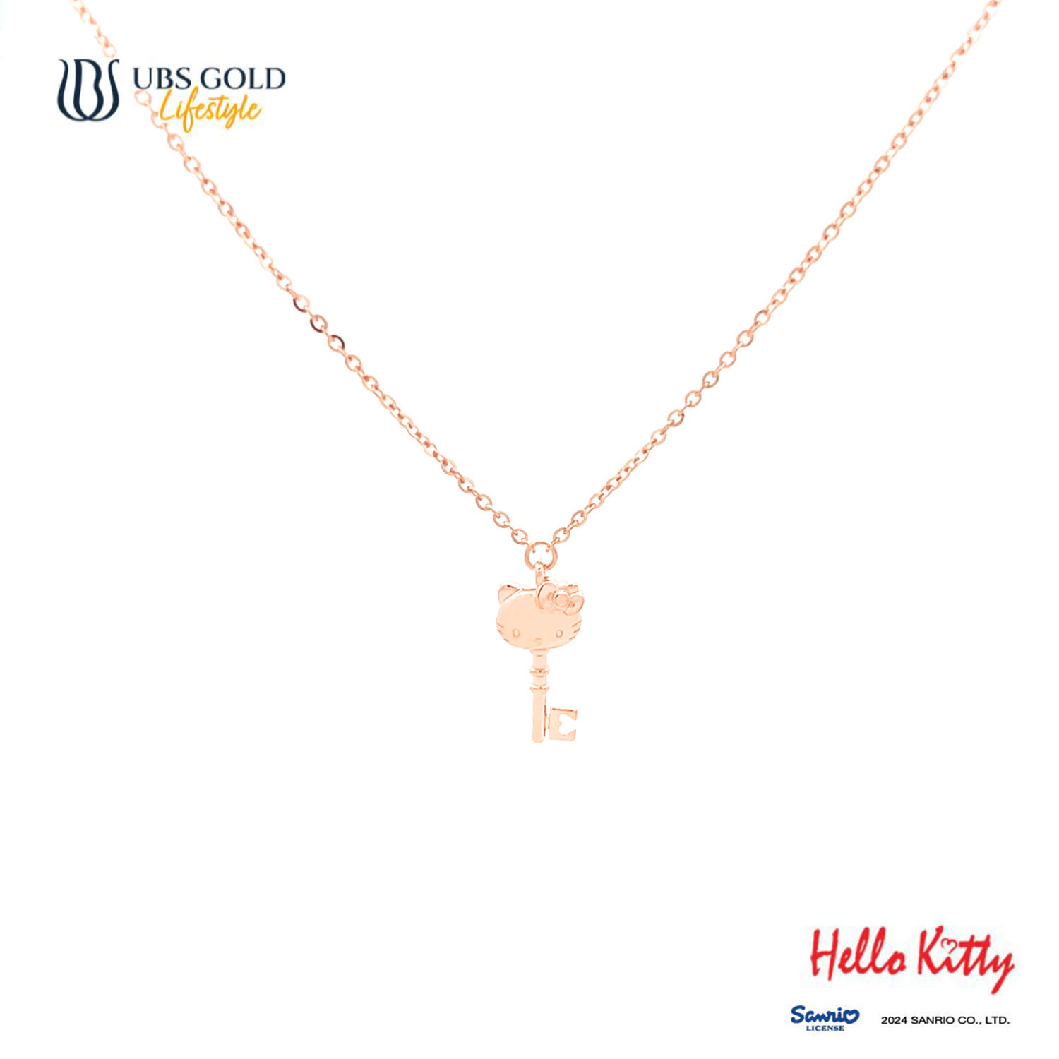 UBS Gold Kalung Emas Sanrio Hello Kitty - Kkz0104 - 17K