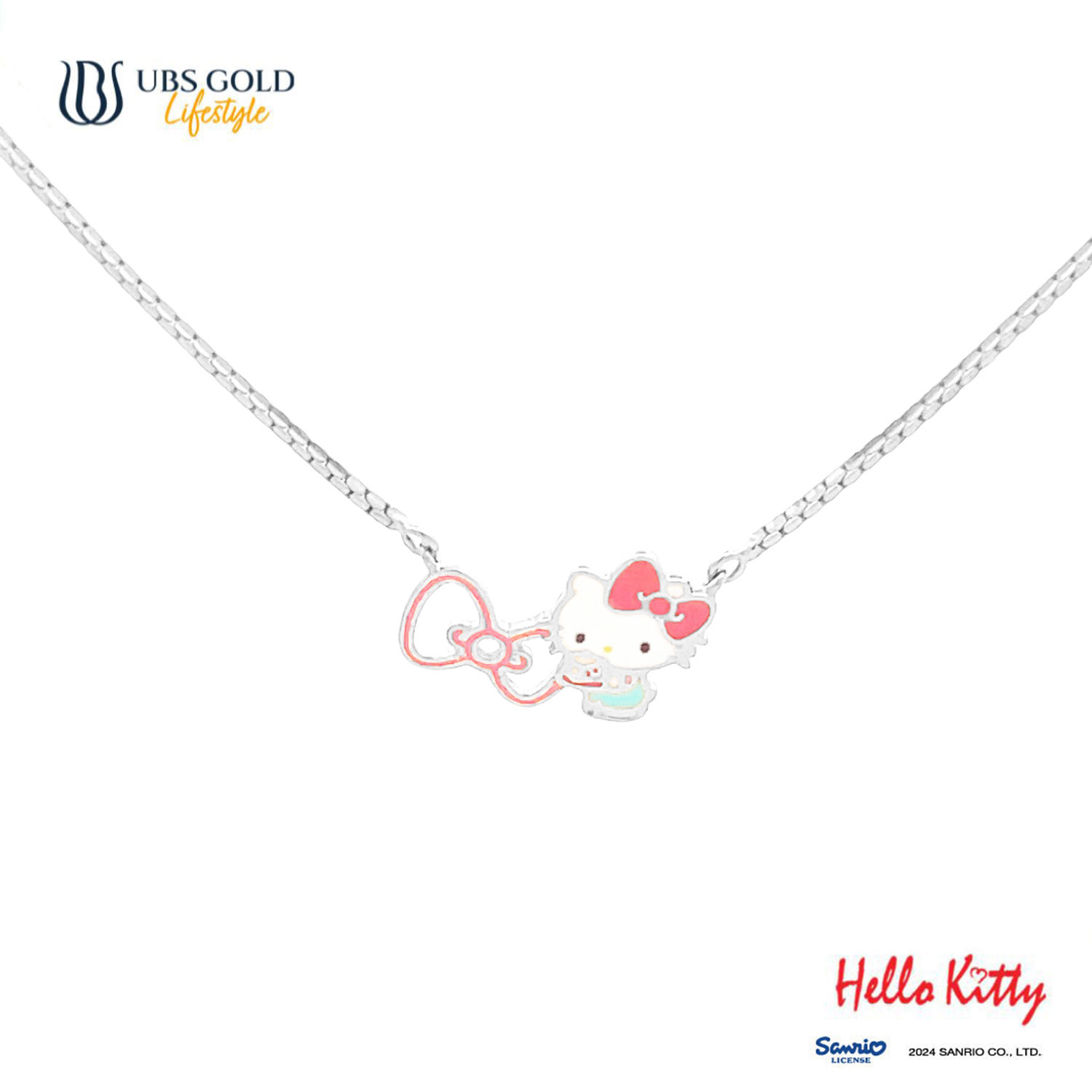 UBS Gold Kalung Emas Anak Sanrio Hello Kitty - Kkz0131 - 17K