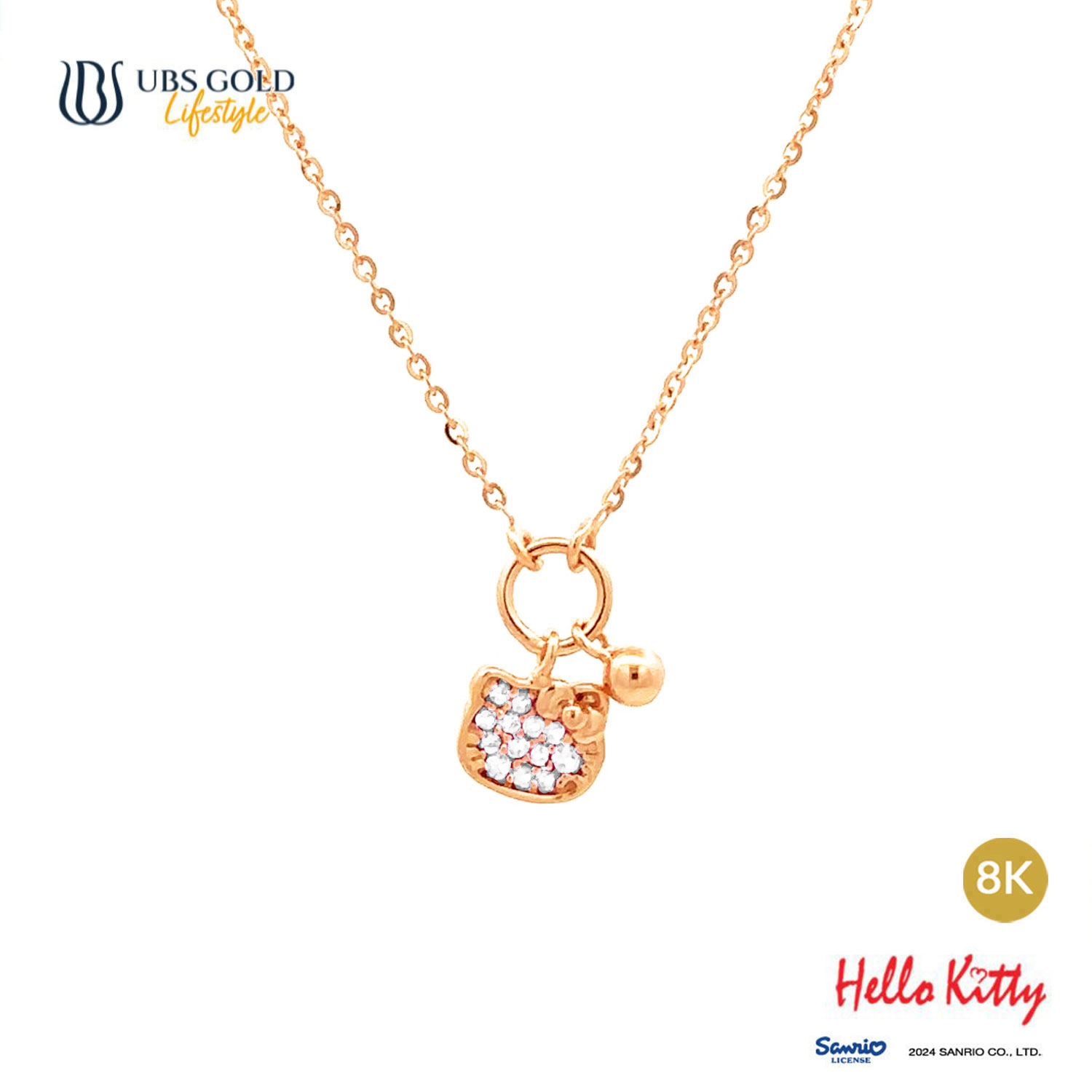 UBS Gold Kalung Emas Sanrio Hello Kitty - Kkz0132K - 8K