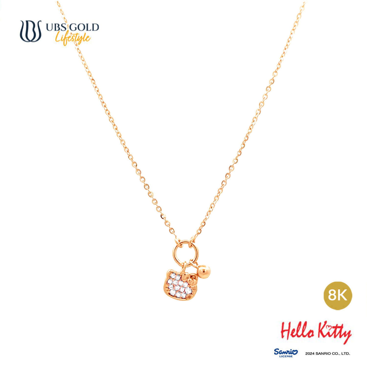 UBS Gold Kalung Emas Sanrio Hello Kitty - Kkz0132K - 8K