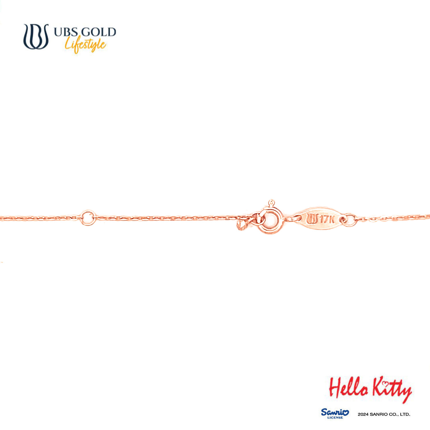 UBS Gold Kalung Emas Sanrio Hello Kitty - Kkz0138 - 17K