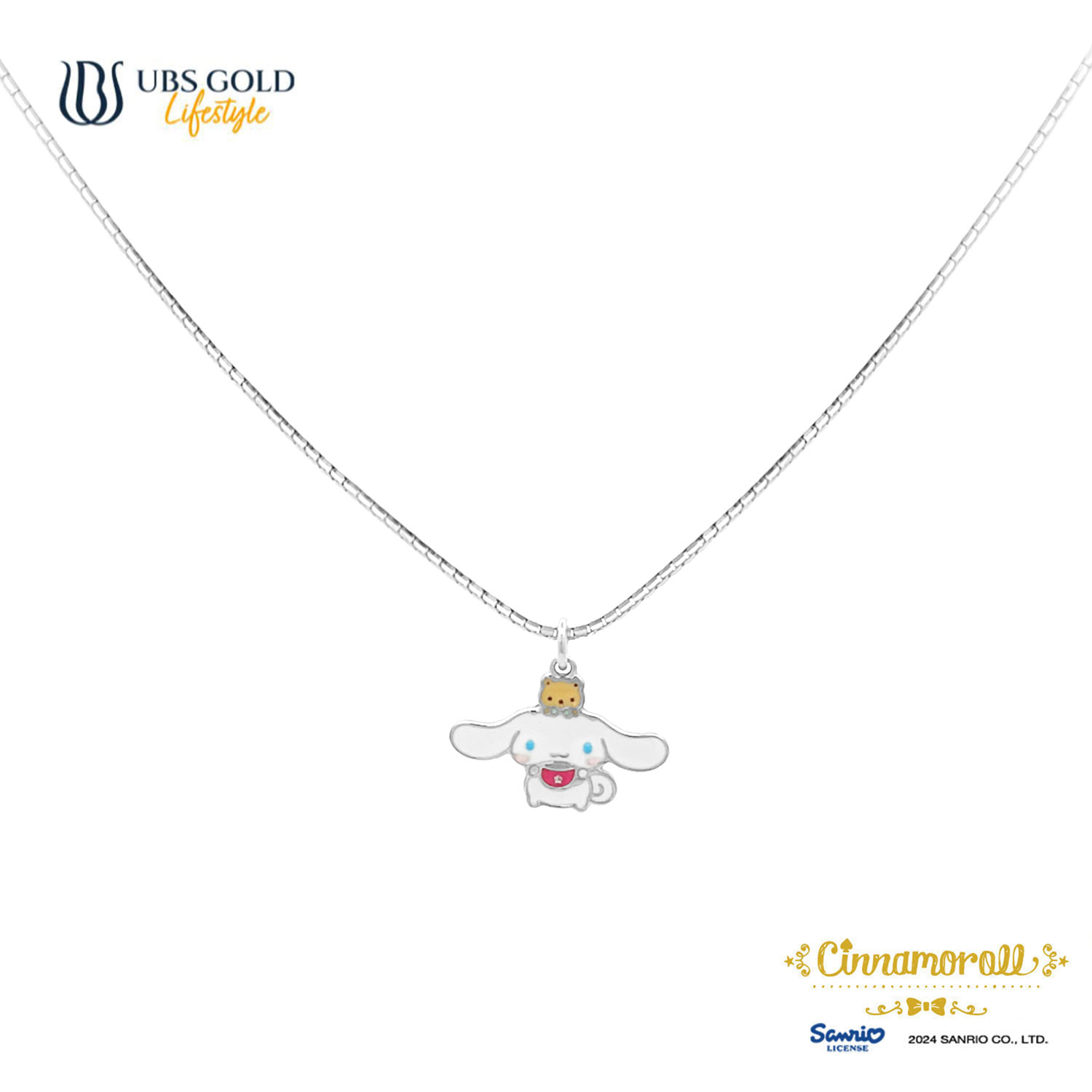 UBS Gold Kalung Emas Anak Sanrio Cinnamoroll - Kkz0143 - 17K