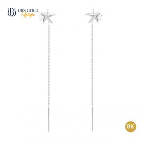 UBS Gold Anting Emas Luna - Ksw1166K - 8K