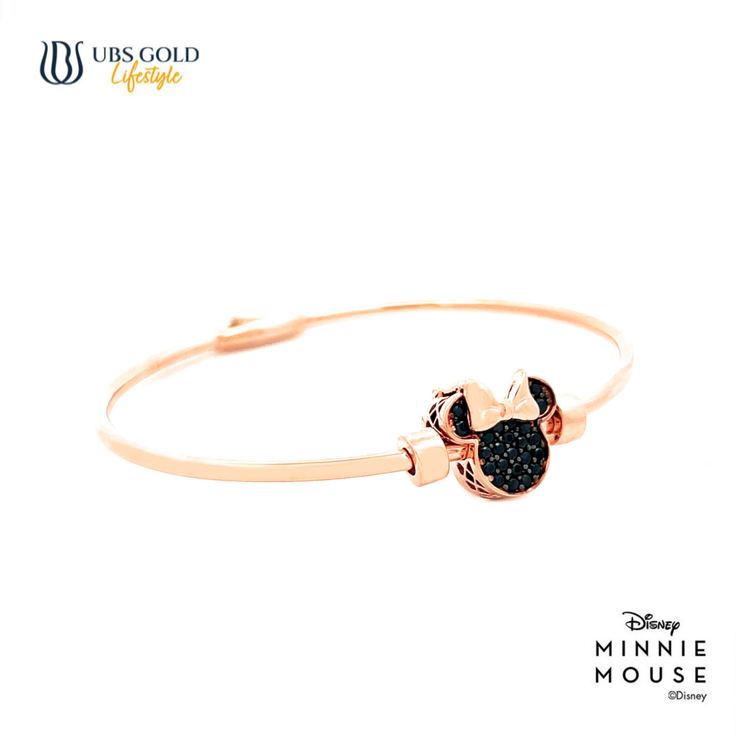 UBS Gold Gelang Emas Disney Minnie Mouse Sweetie - Vgy0159 - 17K