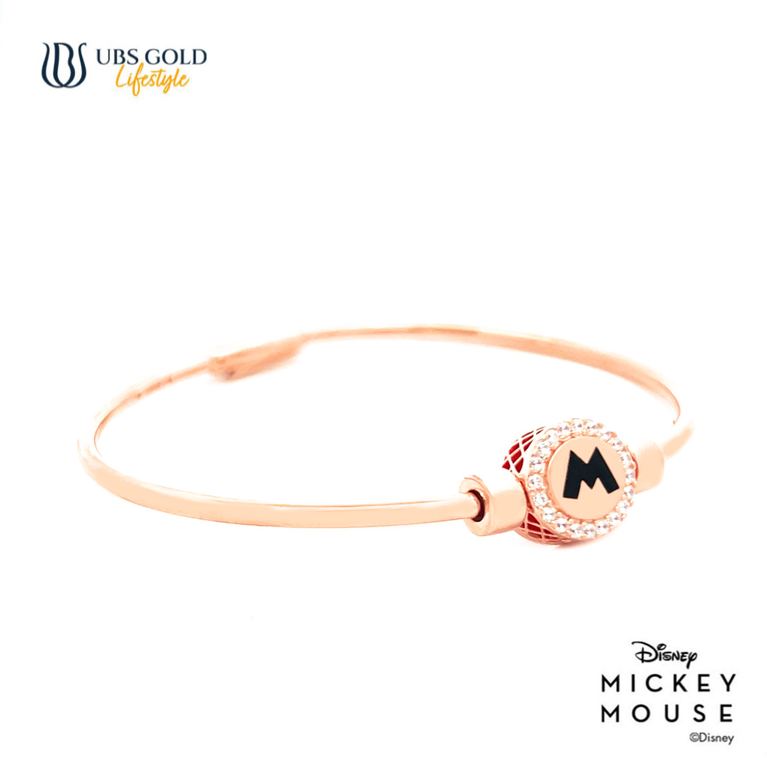 UBS Gold Gelang Emas Disney Mickey Mouse Sweetie - Vgy0165 - 17K