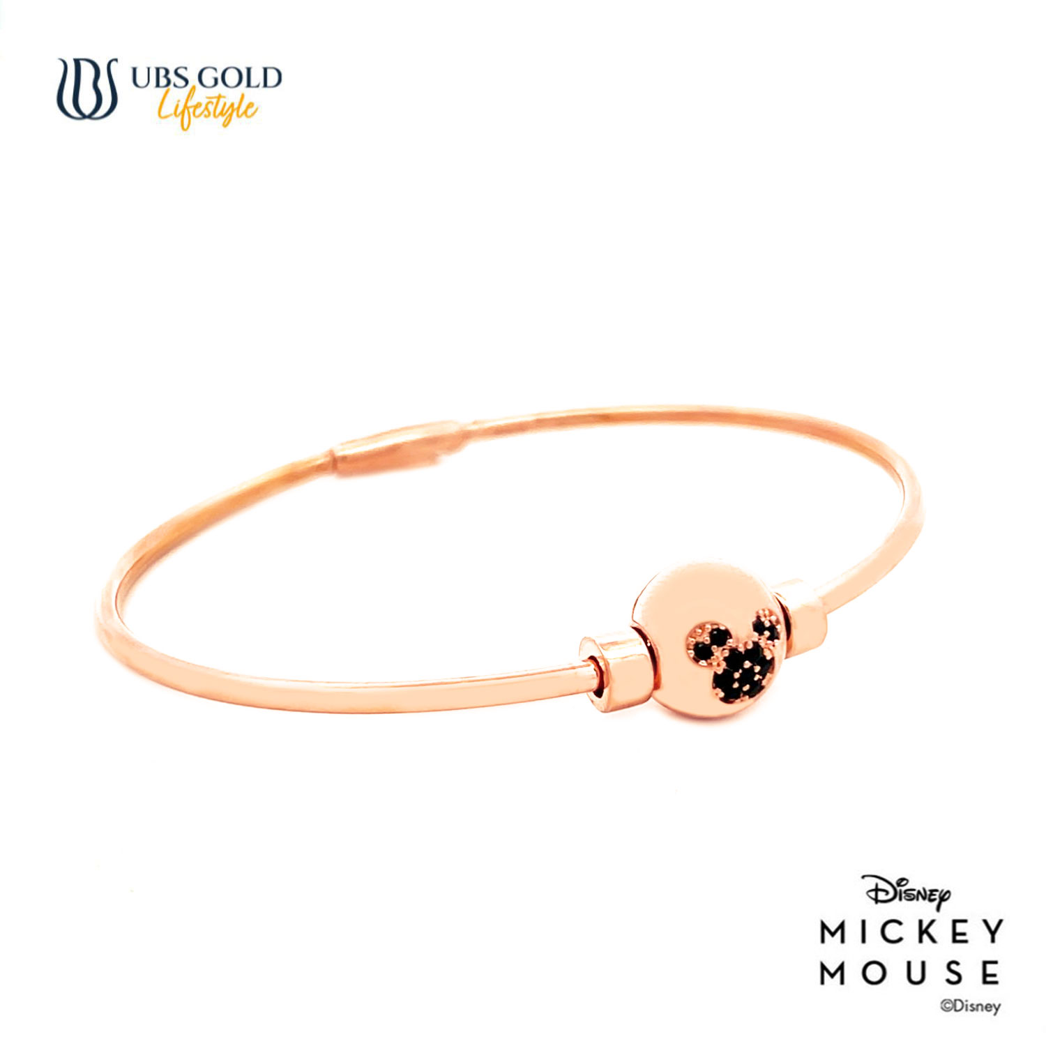 UBS Gold Gelang Emas Disney Mickey Mouse Sweetie - Vgy0170 - 17K