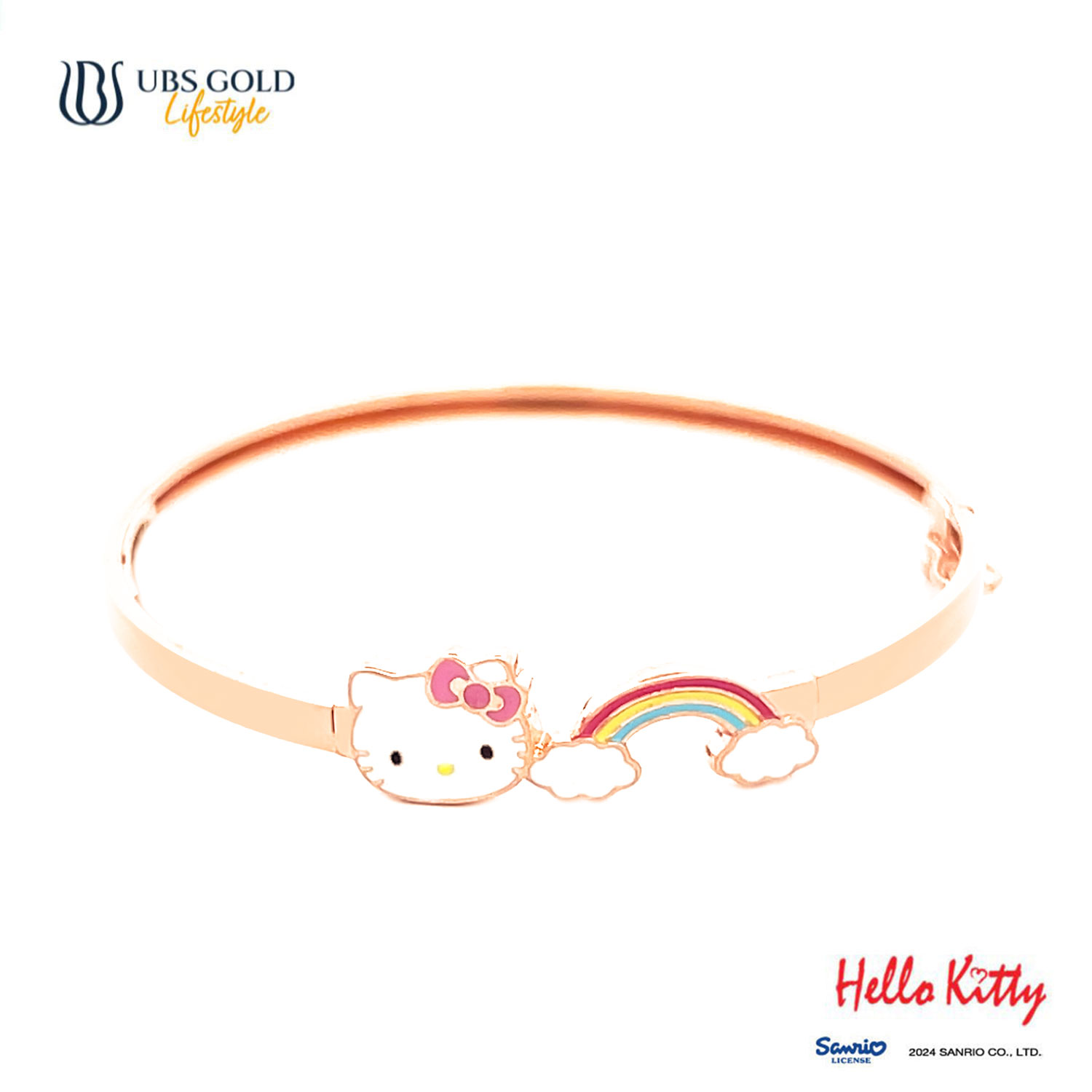 UBS Gelang Emas Bayi Sanrio Hello Kitty - Vgz0012 - 17K