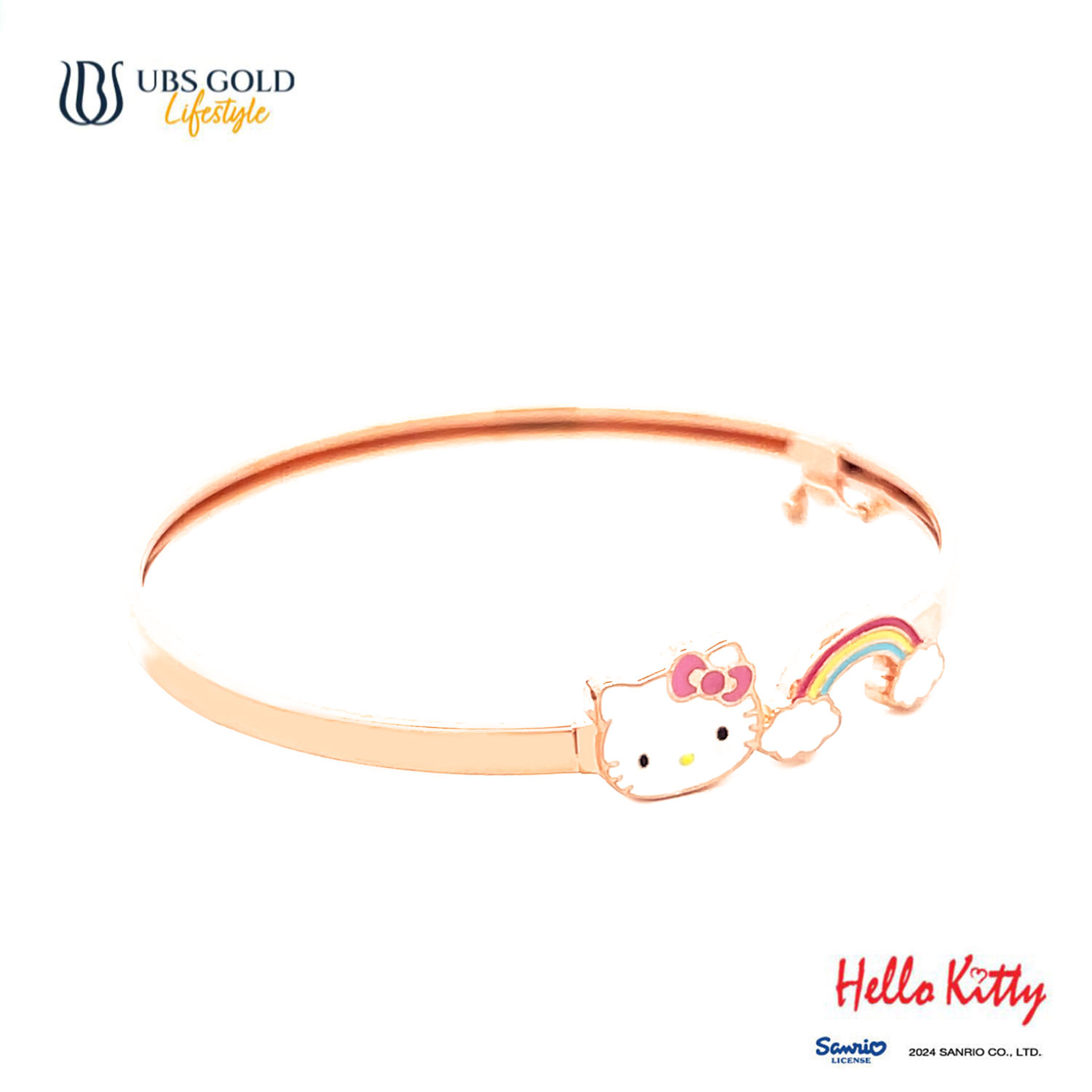 UBS Gelang Emas Bayi Sanrio Hello Kitty - Vgz0012 - 17K