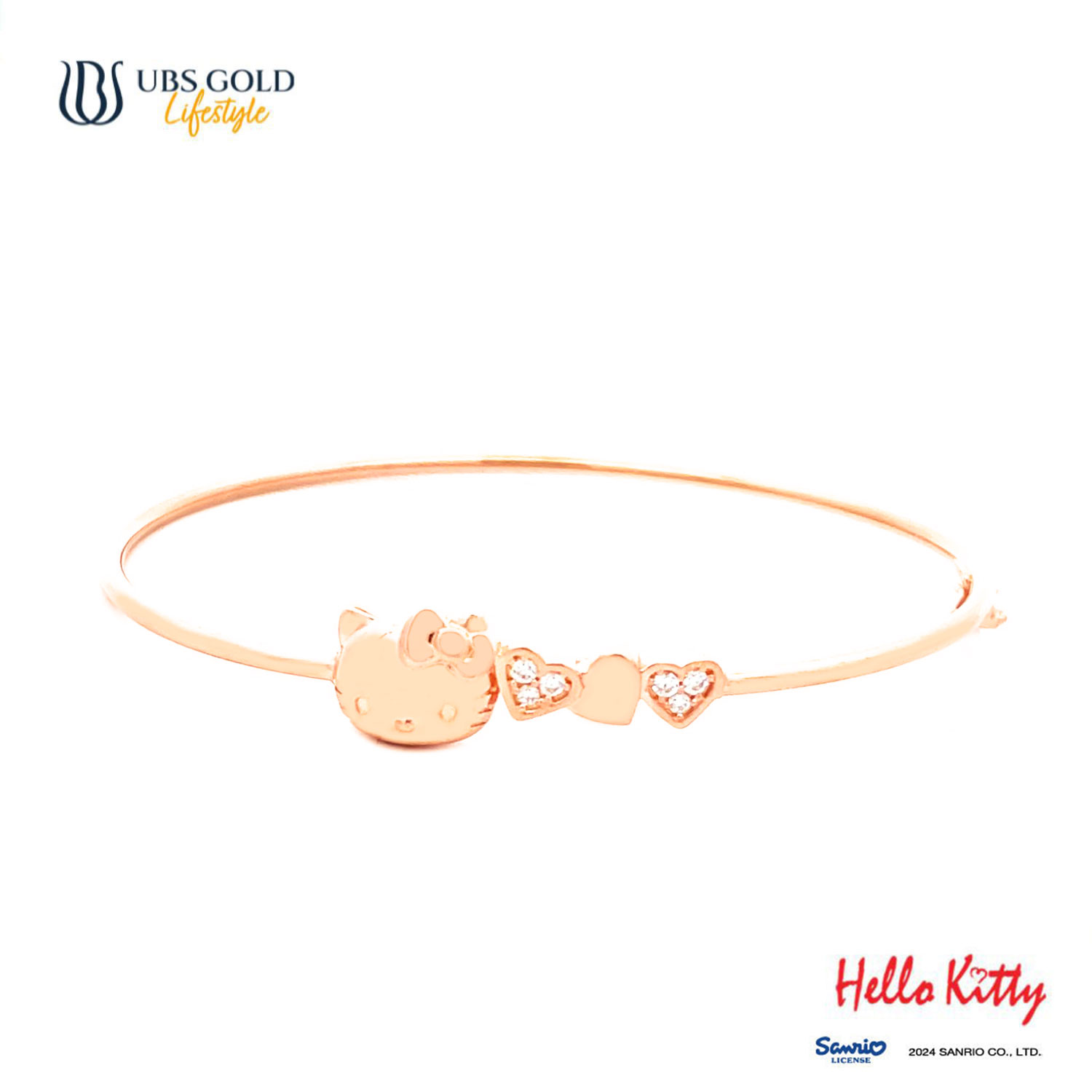 UBS Gold Gelang Emas Sanrio Hello Kitty - Vgz0018- 17K