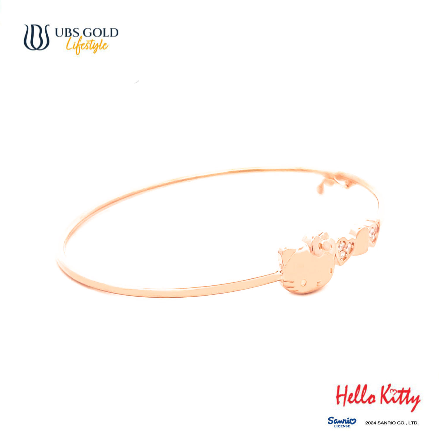 UBS Gold Gelang Emas Sanrio Hello Kitty - Vgz0018- 17K