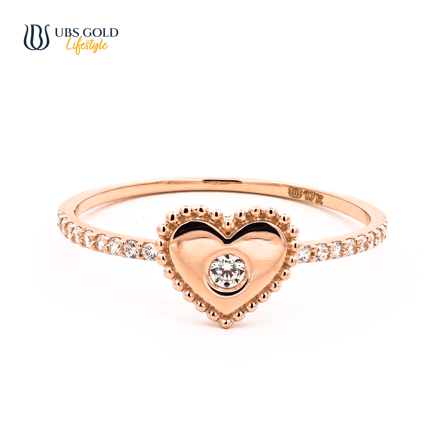 UBS Gold Cincin Emas Millie Molly - Cc17275 - 17K