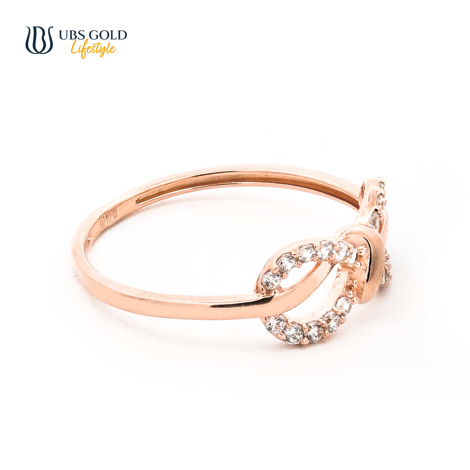 UBS Gold Cincin Emas Brigita - Cc17338 - 17K