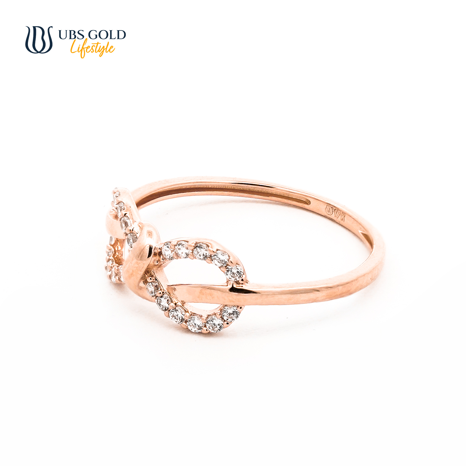 UBS Gold Cincin Emas Brigita - Cc17338 - 17K