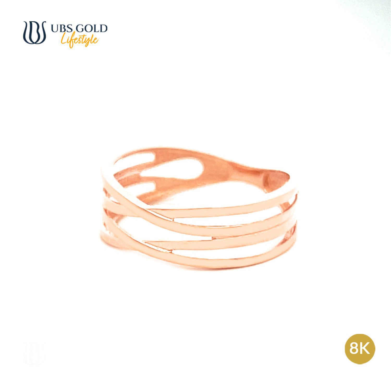 UBS Gold Cincin Emas - Cc70741K - 8K