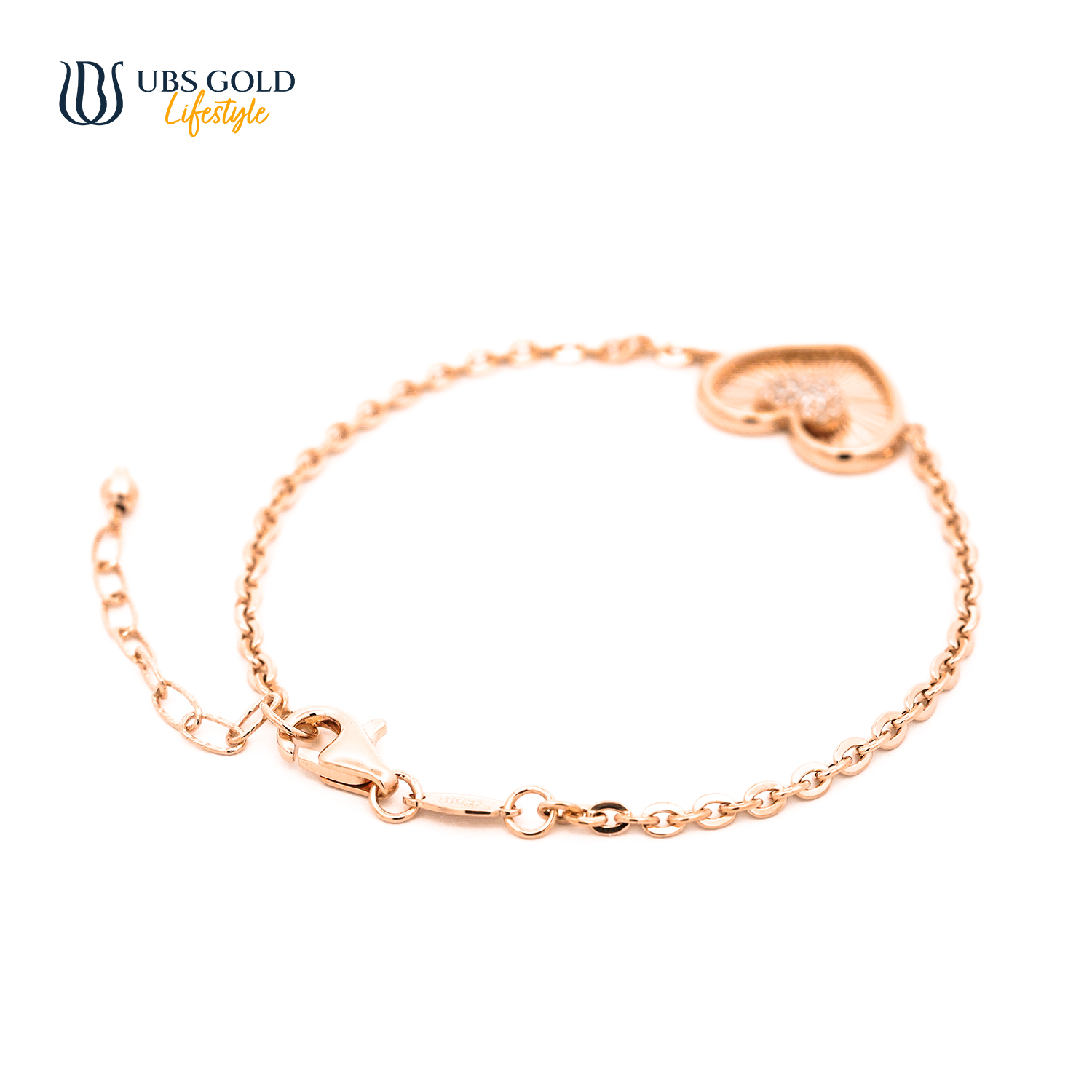 UBS Gold Gelang Emas Millie Molly Rainbow - H6g0012 - 17K