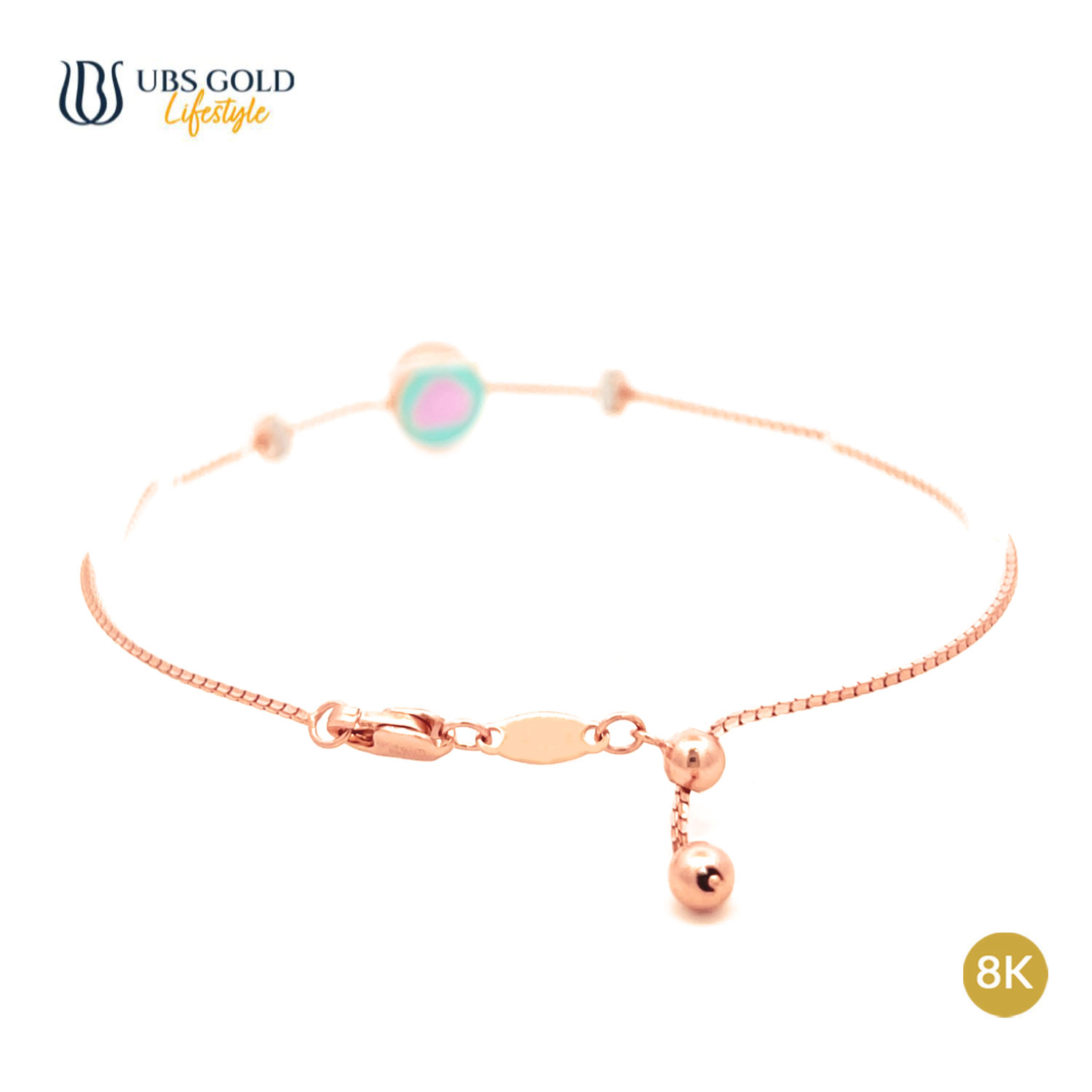 UBS Gold Gelang Emas Wollie - Kdg0280K - 8K