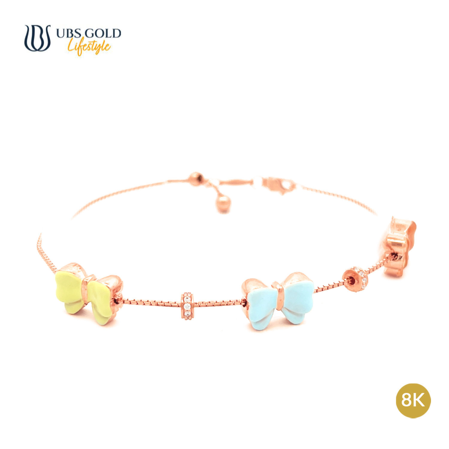 UBS Gold Gelang Emas Wollie - Kdg0281K - 8K