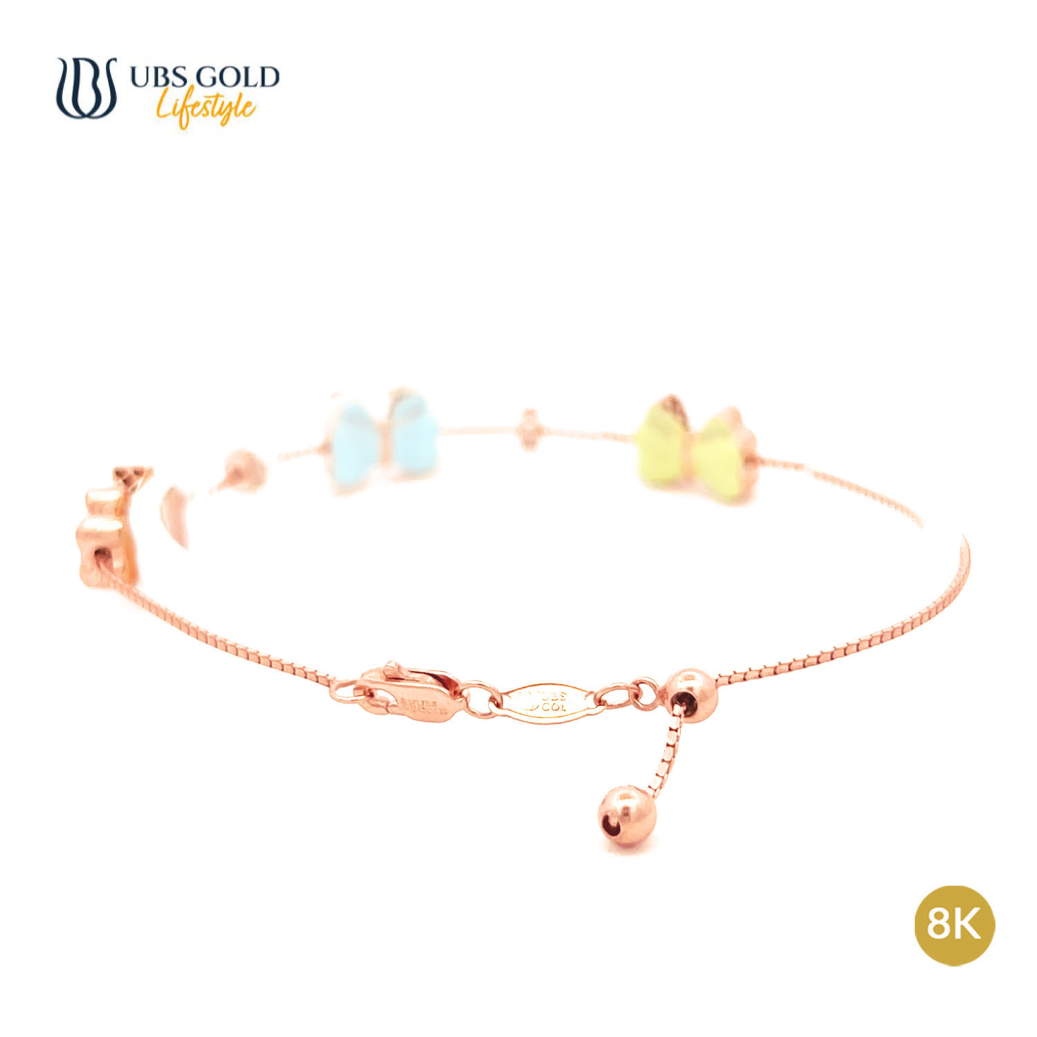 UBS Gold Gelang Emas Wollie - Kdg0281K - 8K