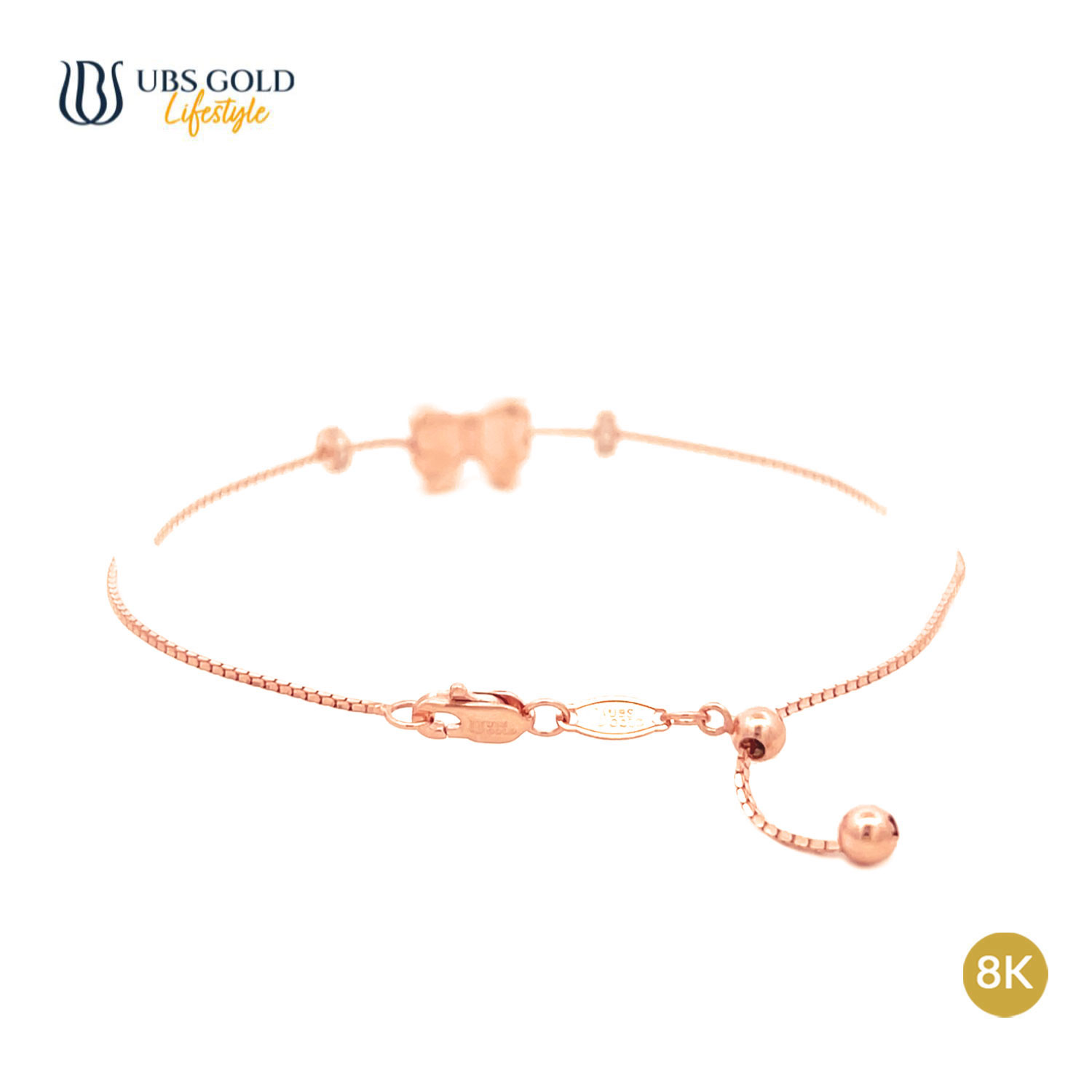 UBS Gold Gelang Emas Wollie - Kdg0286K - 8K