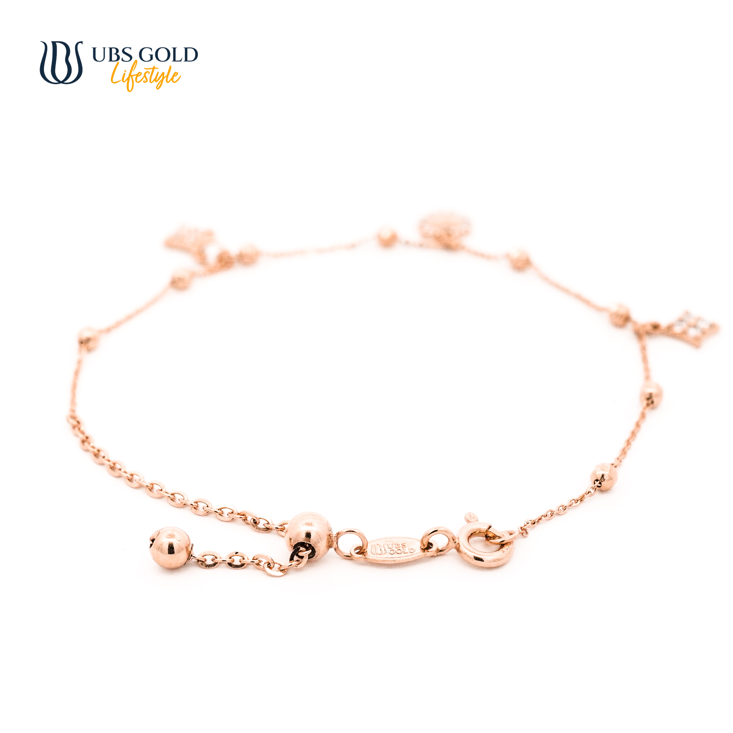 UBS Gold Gelang Emas Millie Molly - Kgv7349 - 17K