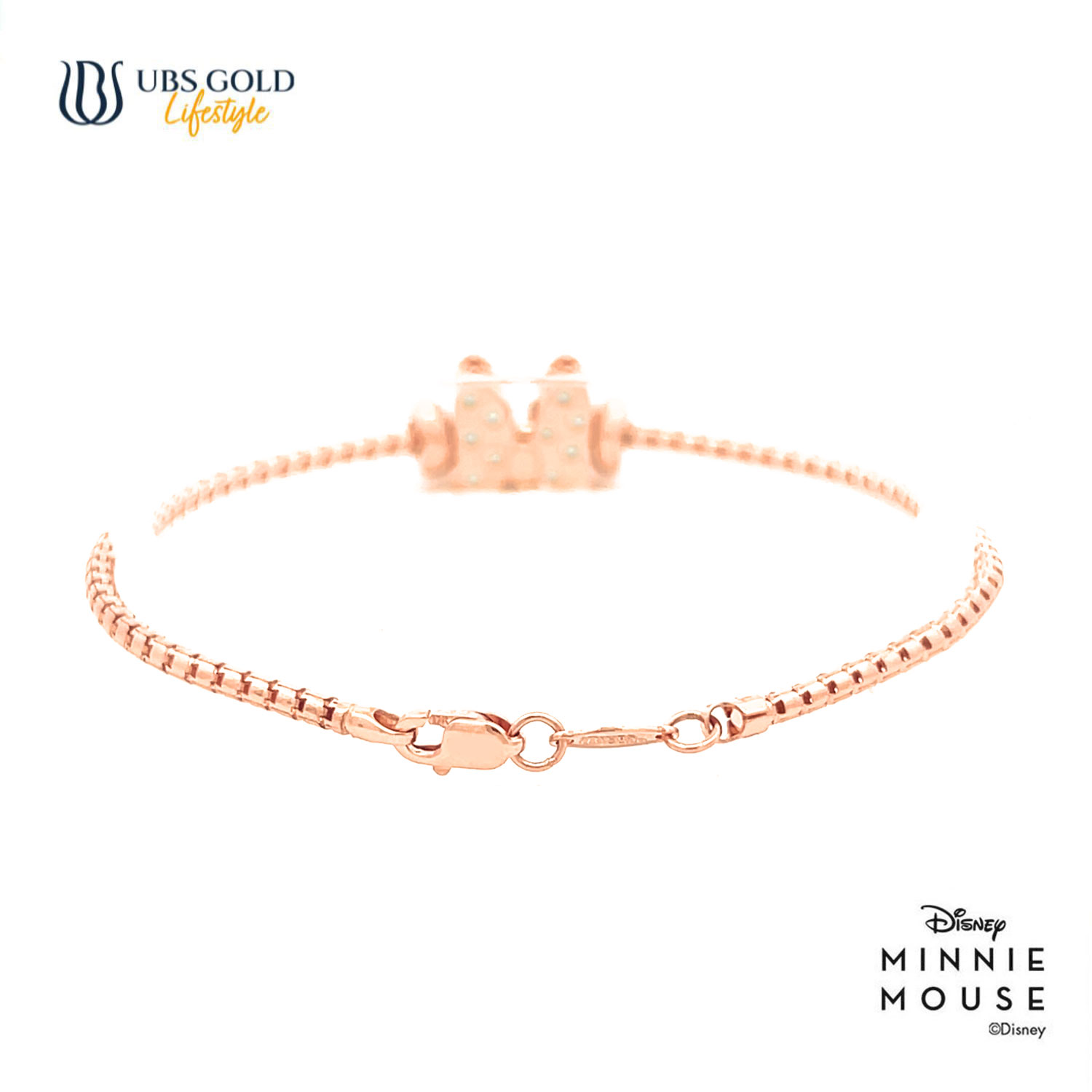 UBS Gold Gelang Emas Disney Minnie Mouse Sweetie - Kgy0146 - 17K