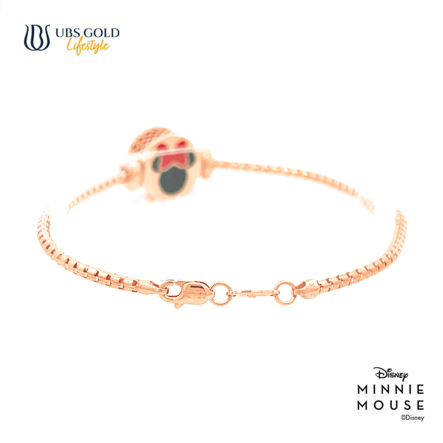 UBS Gold Gelang Emas Disney Minnie Mouse Sweetie - Kgy0159 - 17K