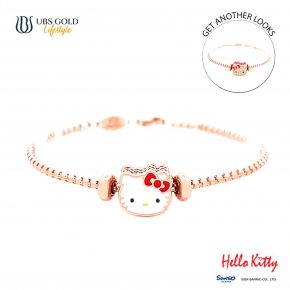 UBS Gold Gelang Emas Sanrio Hello Kitty Sweetie - Kgz0027 - 17K