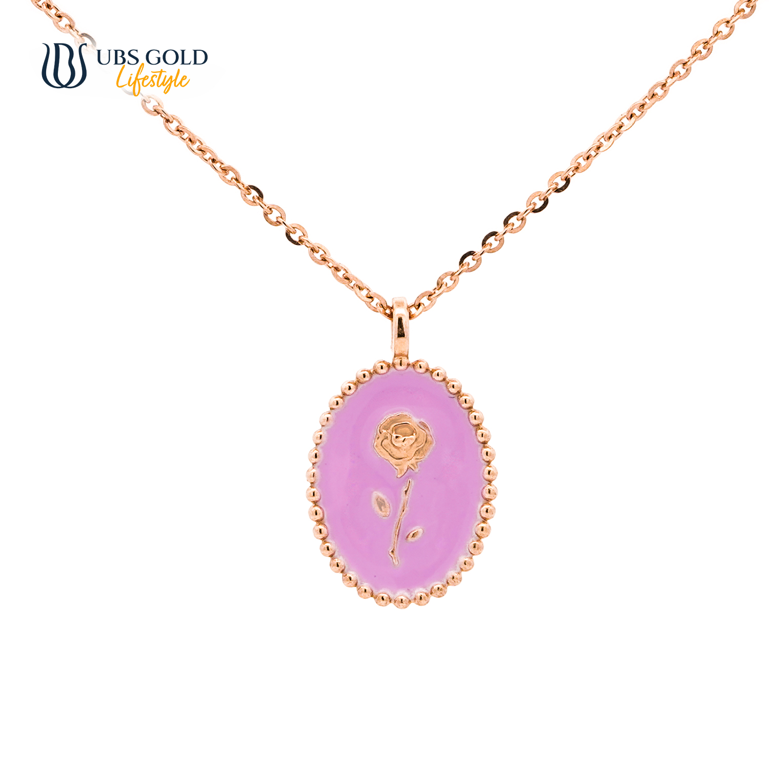 UBS Gold Kalung Emas Flower Birth - Kkv15718 - 17K - Jun