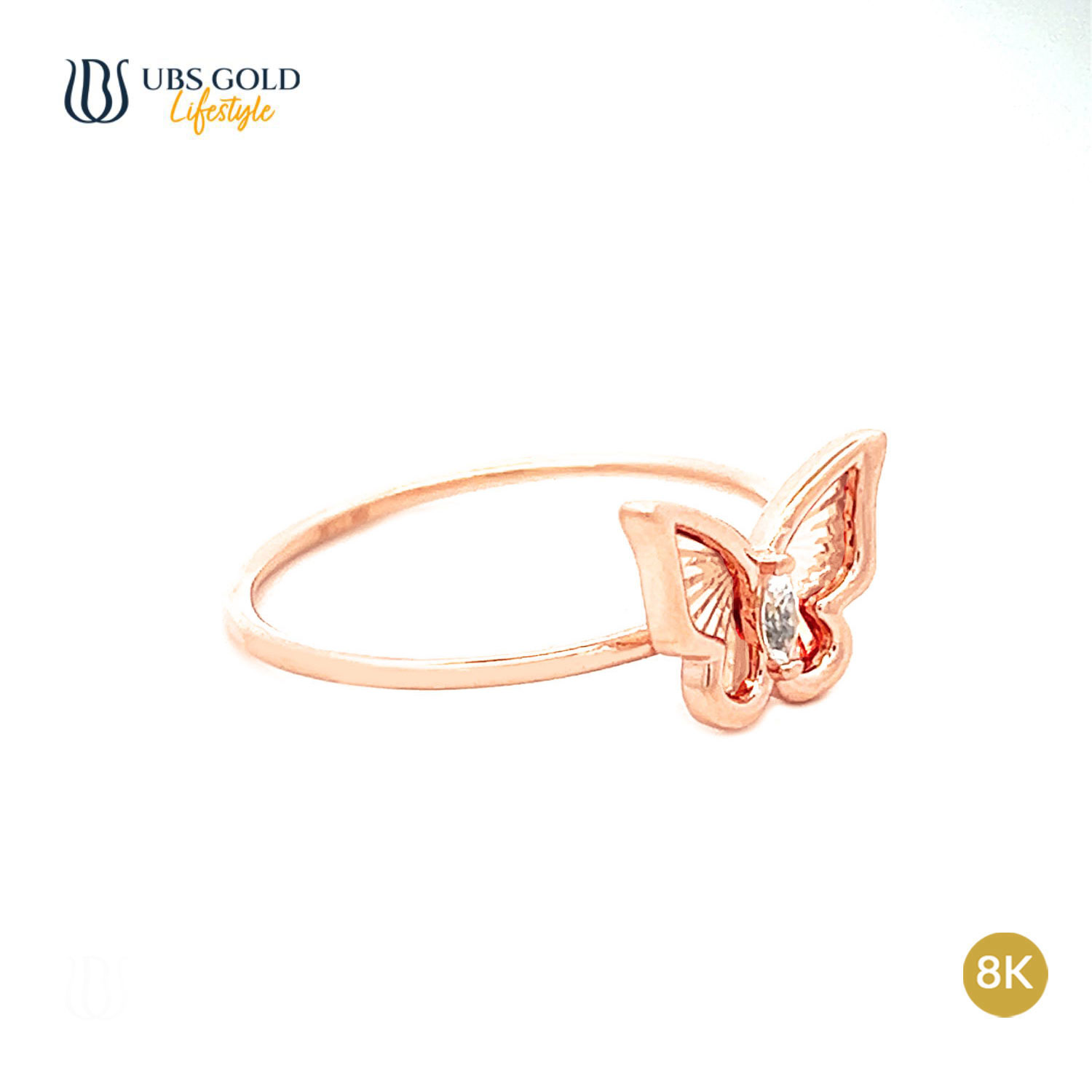 UBS Gold Cincin Emas Millie Molly - Ksc1040K - 8K