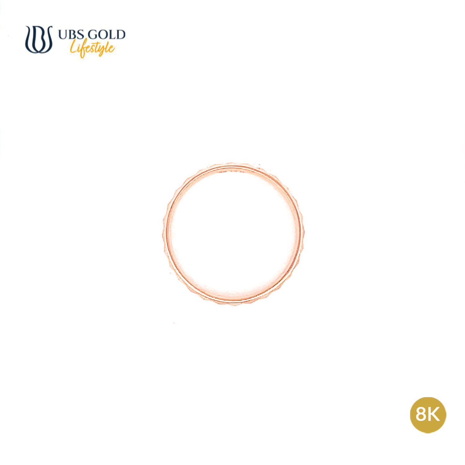 UBS Gold Cincin Emas Vici - V7c0004K - 8K