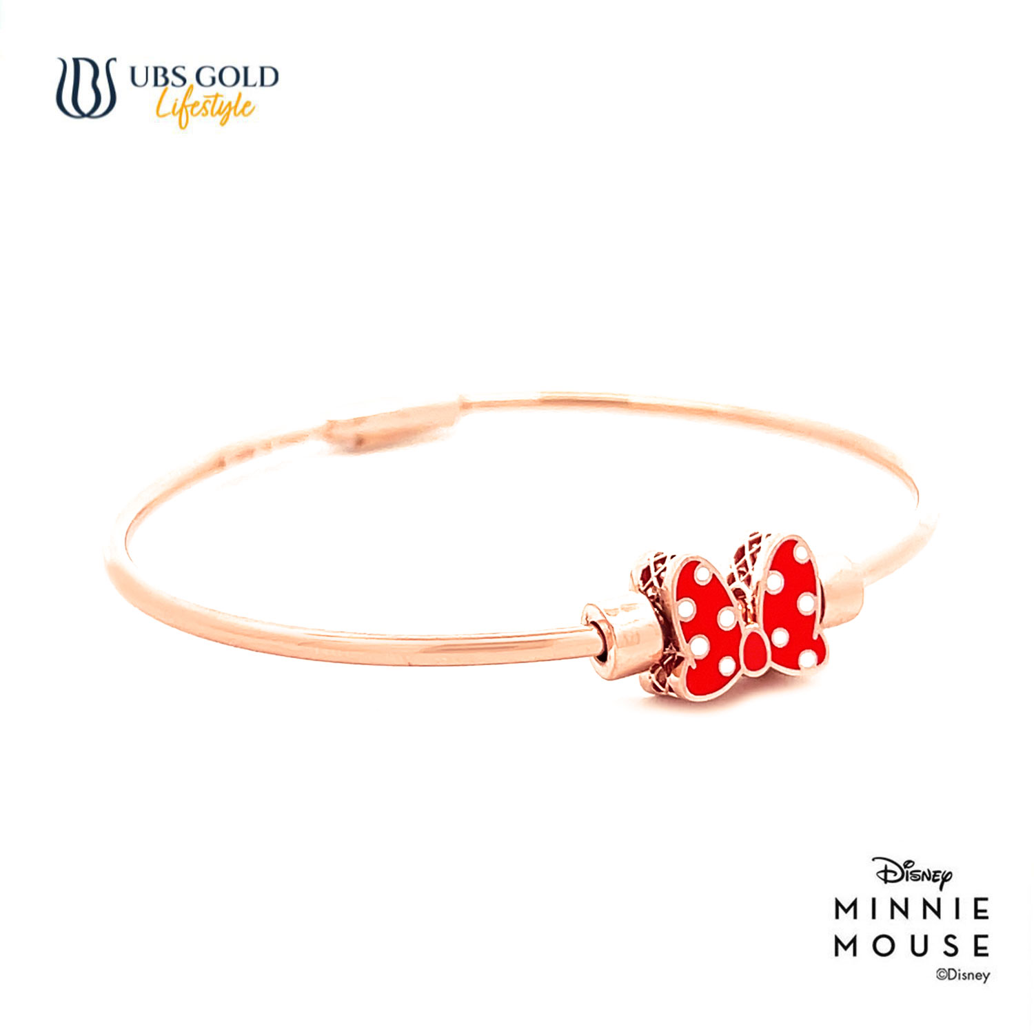 UBS Gold Gelang Emas Disney Minnie Mouse Sweetie - Vgy0169 - 17K