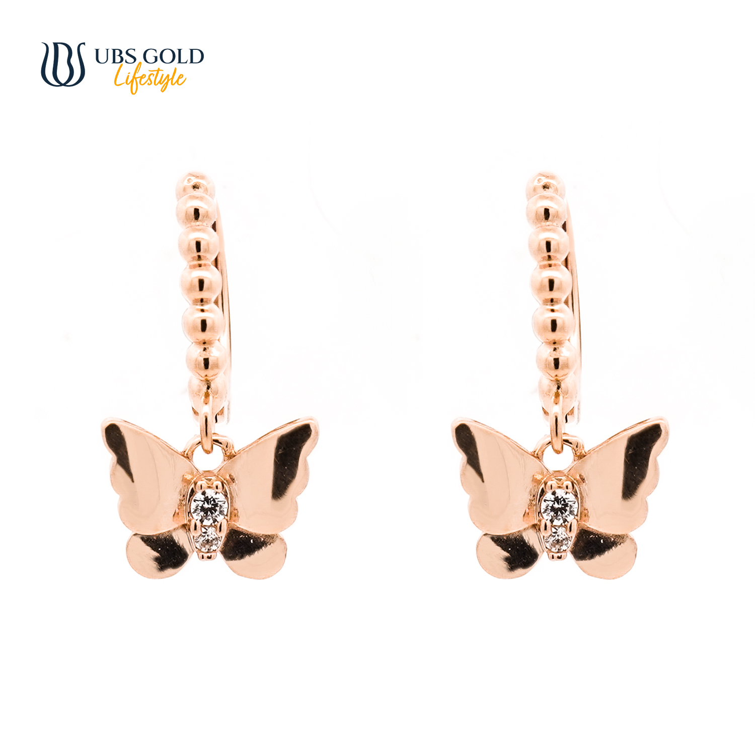 UBS Gold Anting Emas Millie Molly - Cad1247 - 17K