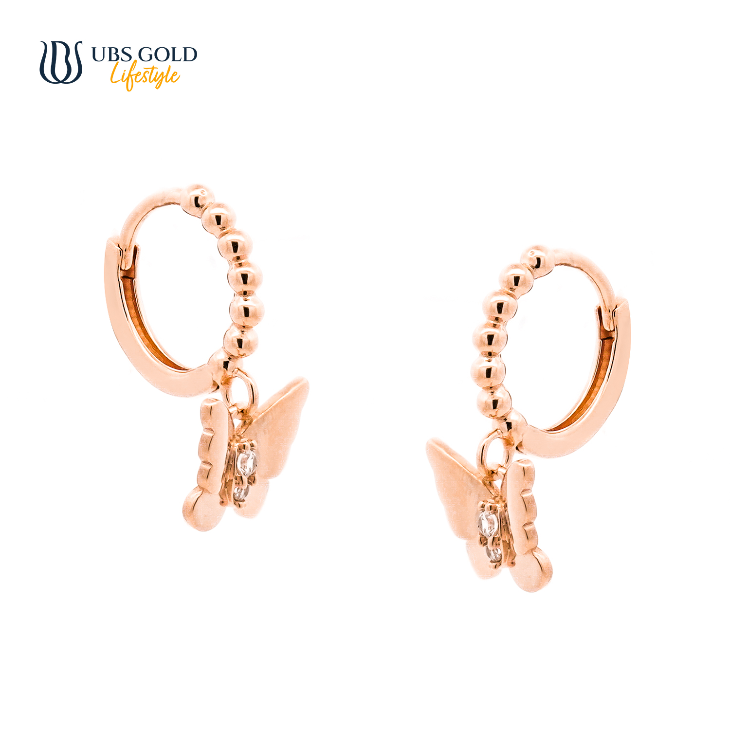 UBS Gold Anting Emas Millie Molly - Cad1247 - 17K