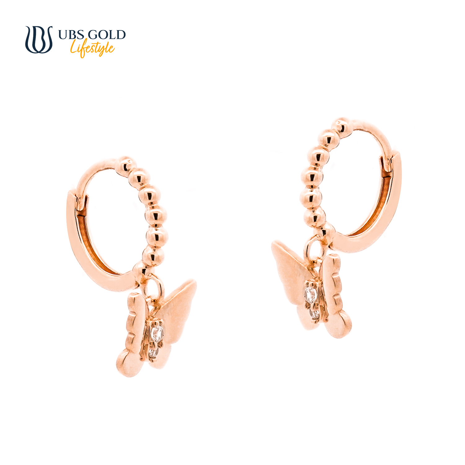 UBS Gold Anting Emas Millie Molly - Cad1247 - 17K