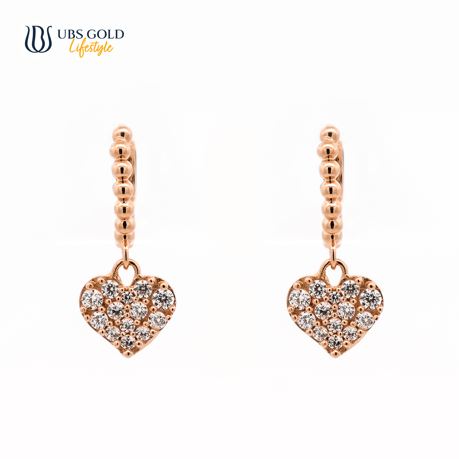 UBS Gold Anting Emas Millie Molly - Cad1253 - 17K