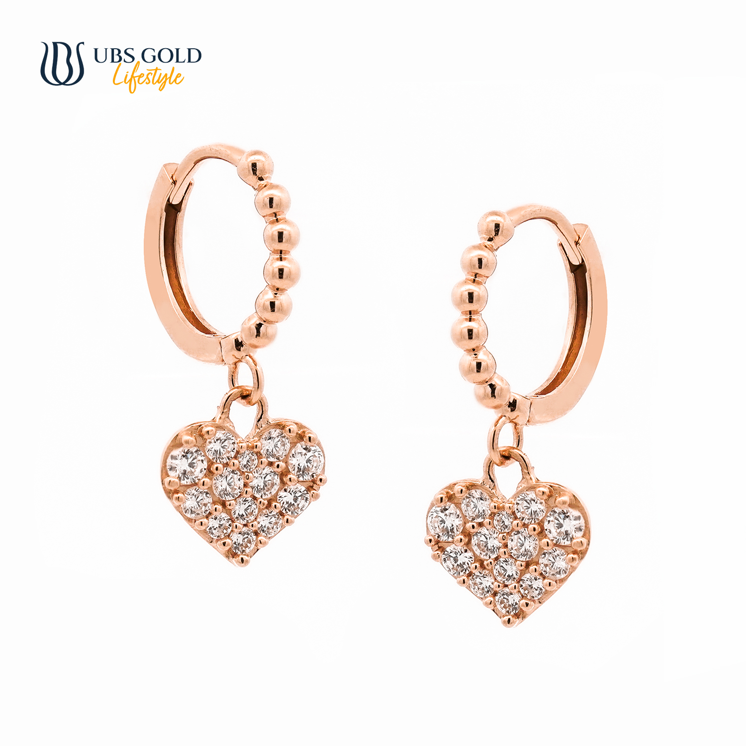 UBS Gold Anting Emas Millie Molly - Cad1253 - 17K