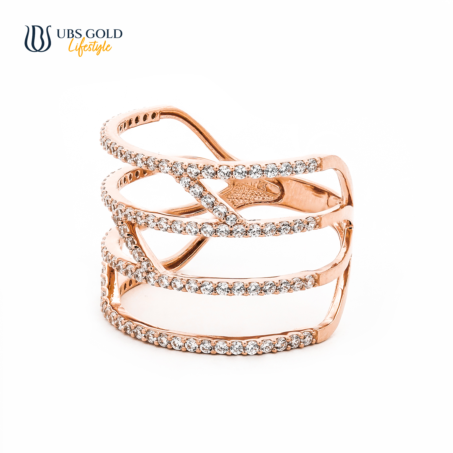 UBS Gold Cincin Emas - Cc17374 - 17K