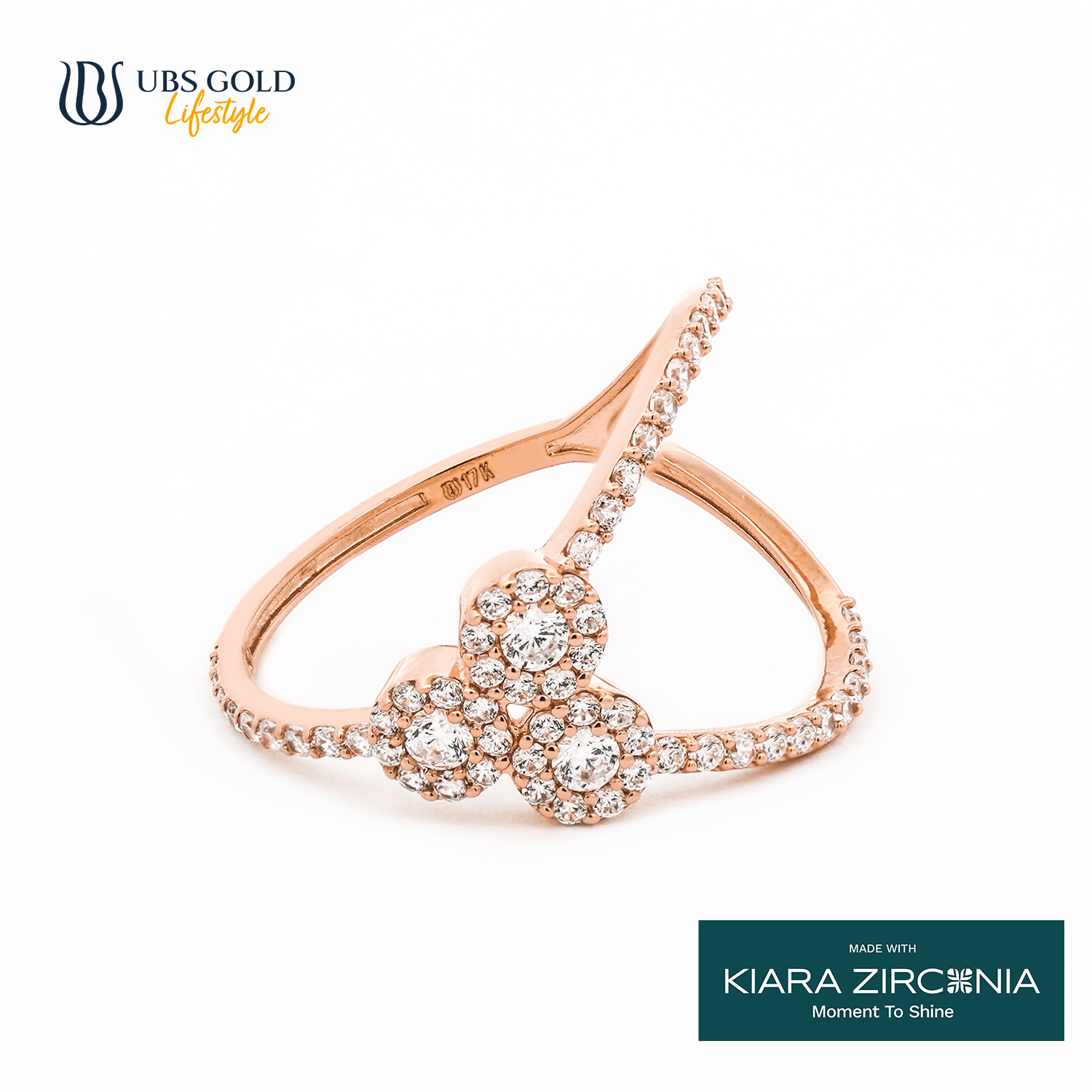 UBS Gold Cincin Emas - Cc17432 - 17K