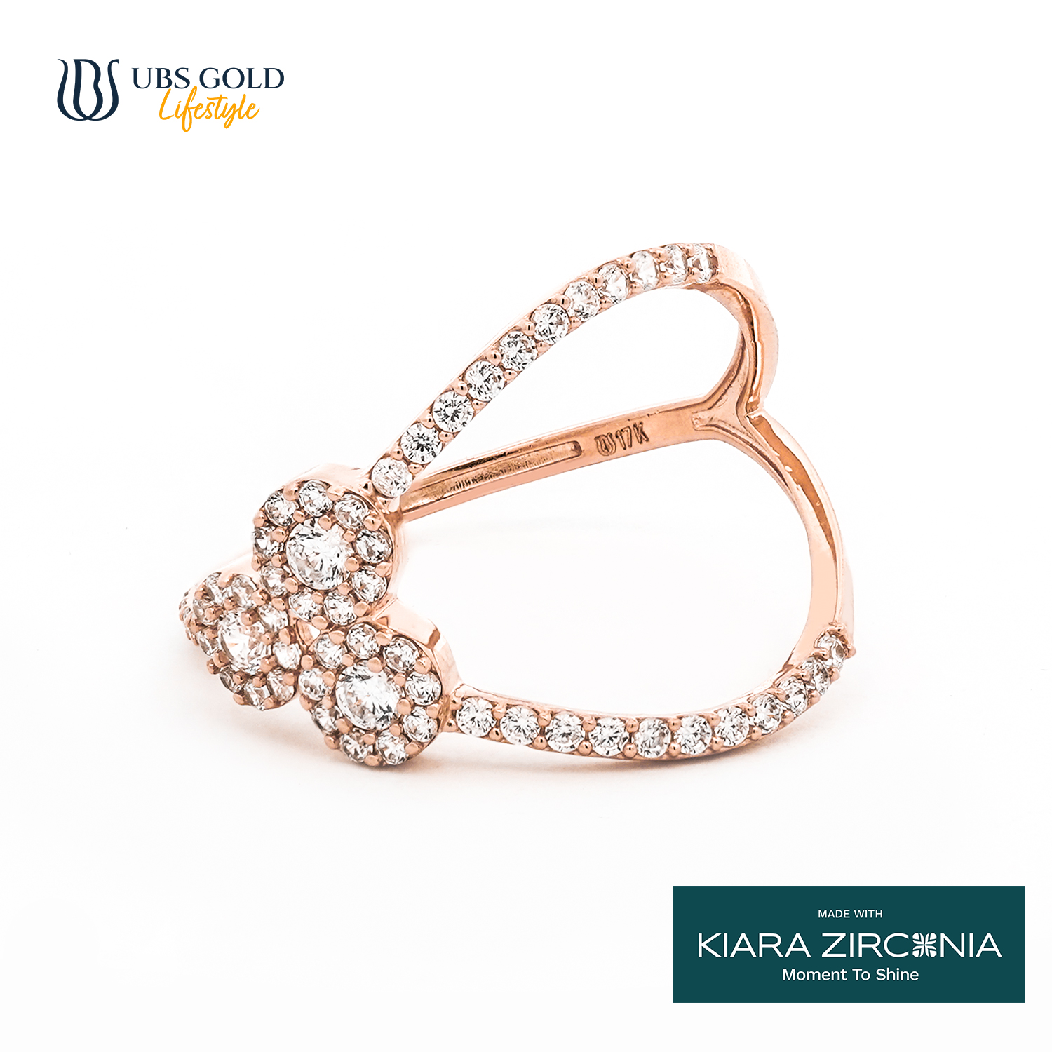 UBS Gold Cincin Emas - Cc17432 - 17K