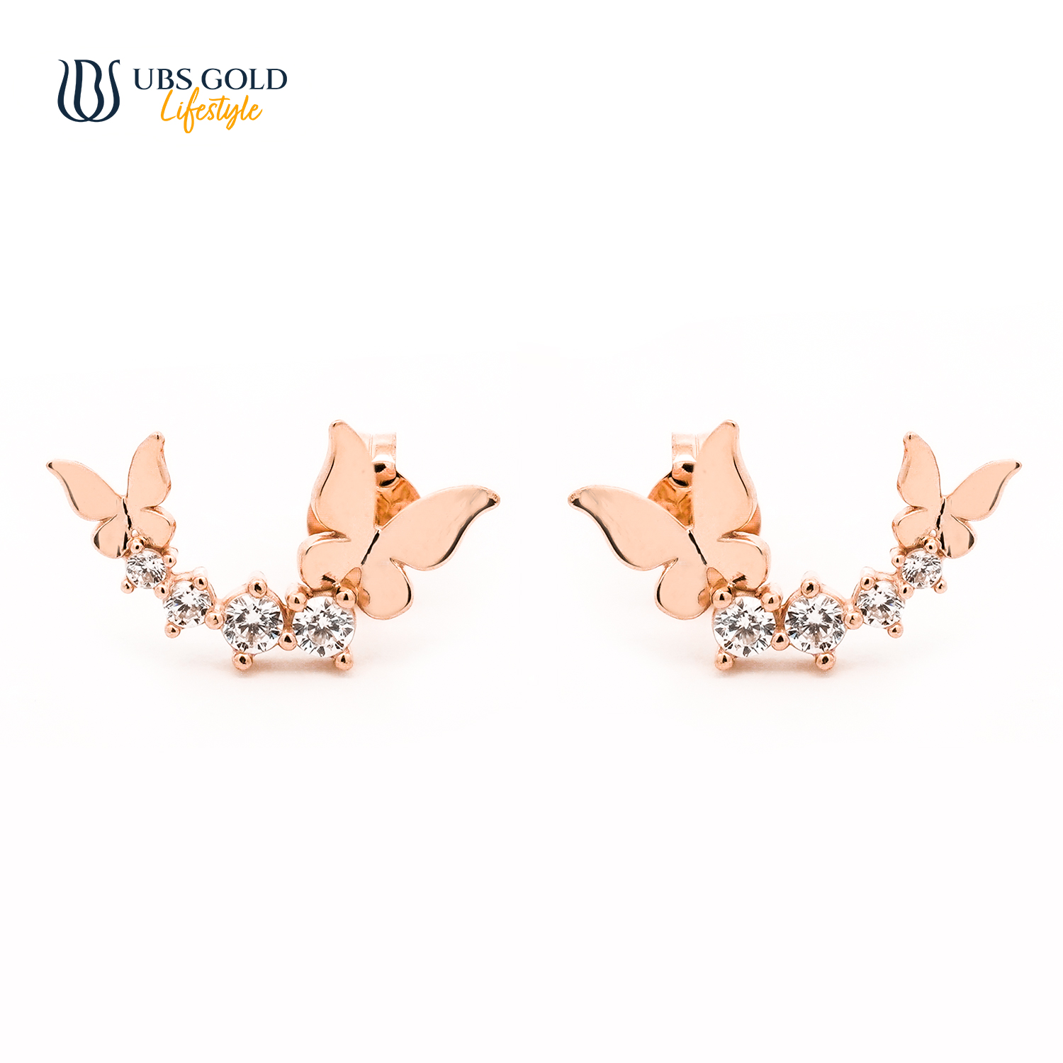 UBS Gold Anting Emas Millie Molly - Cwb1013 - 17K